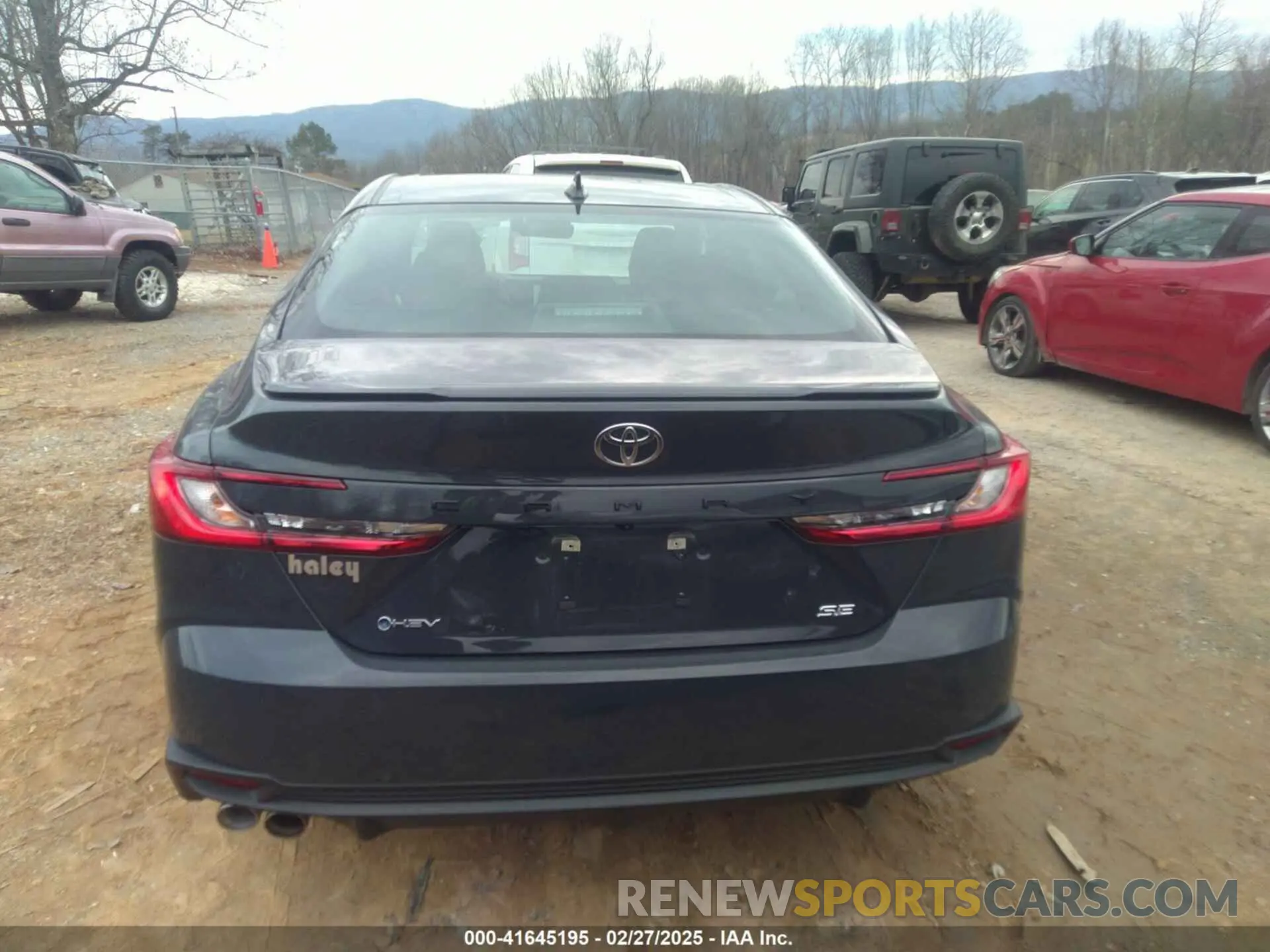 16 Photograph of a damaged car 4T1DAACK4SU009843 TOYOTA CAMRY 2025