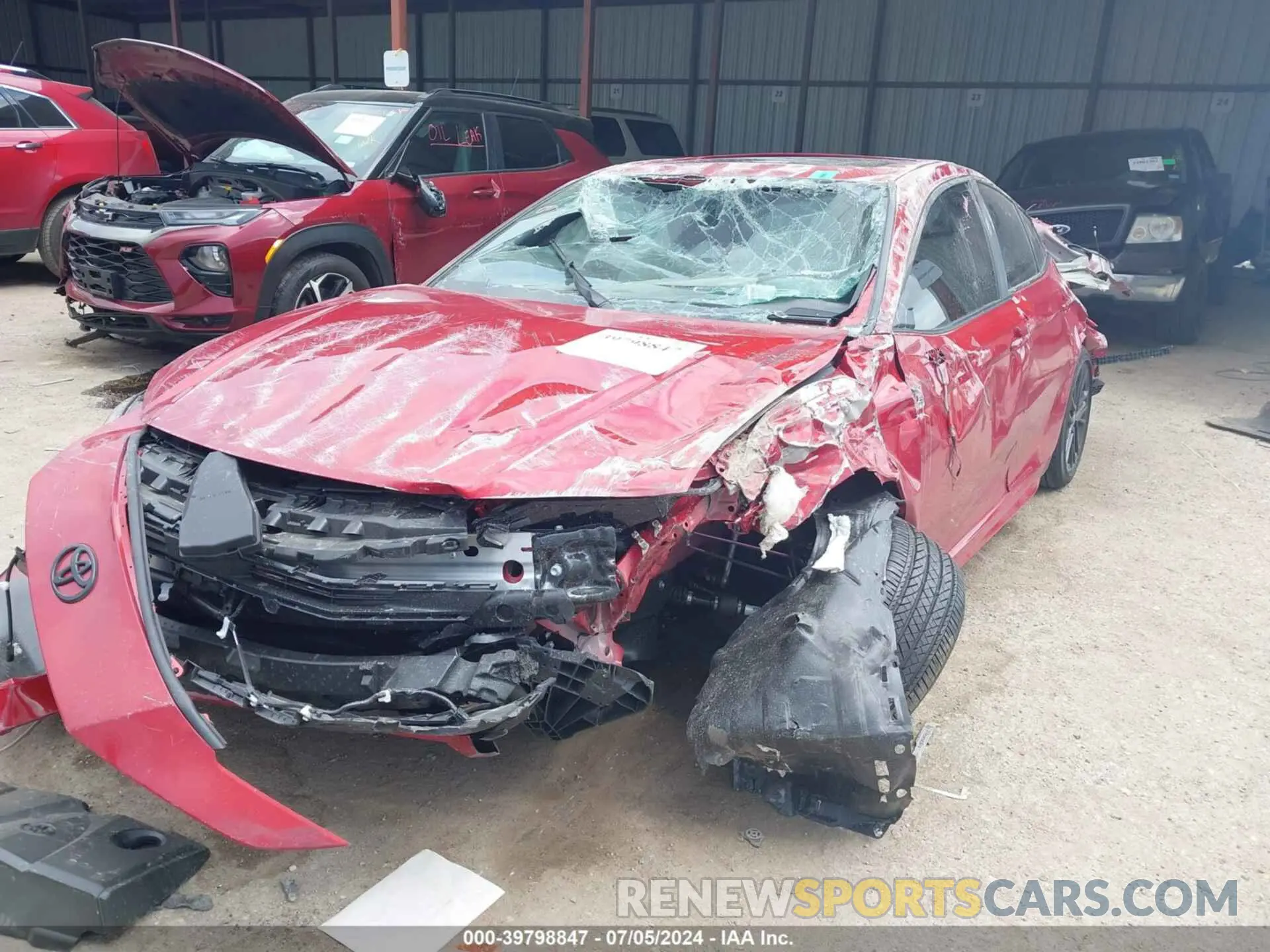 2 Photograph of a damaged car 4T1DAACK4SU010359 TOYOTA CAMRY 2025