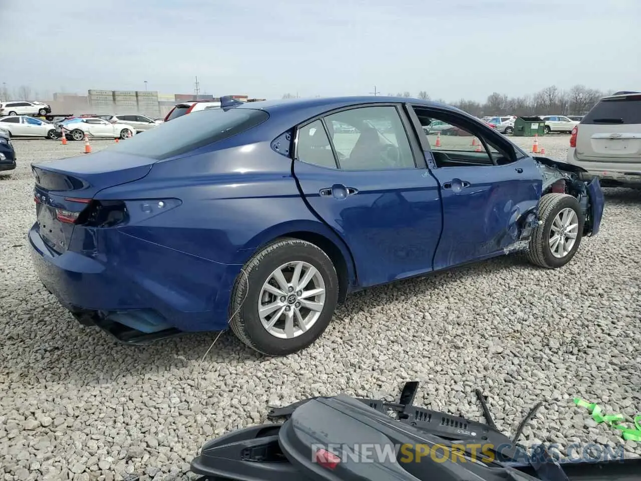 3 Photograph of a damaged car 4T1DAACK4SU023838 TOYOTA CAMRY 2025