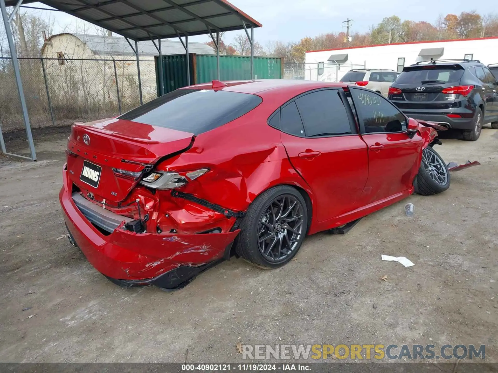 4 Photograph of a damaged car 4T1DAACK4SU045130 TOYOTA CAMRY 2025