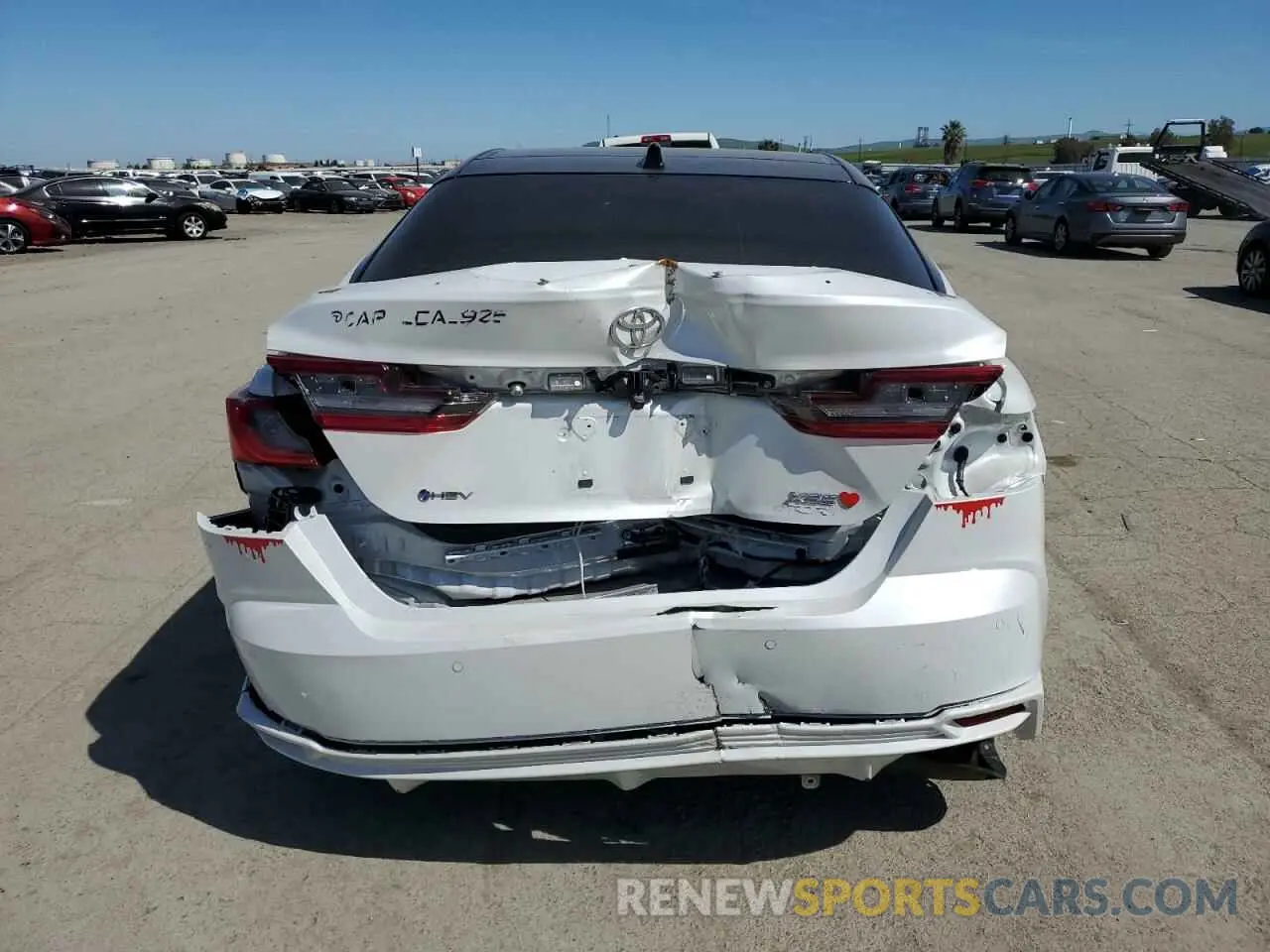 6 Photograph of a damaged car 4T1DAACK4SU049257 TOYOTA CAMRY 2025
