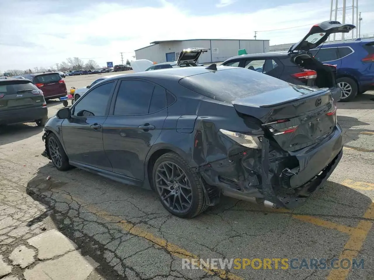 2 Photograph of a damaged car 4T1DAACK4SU050473 TOYOTA CAMRY 2025