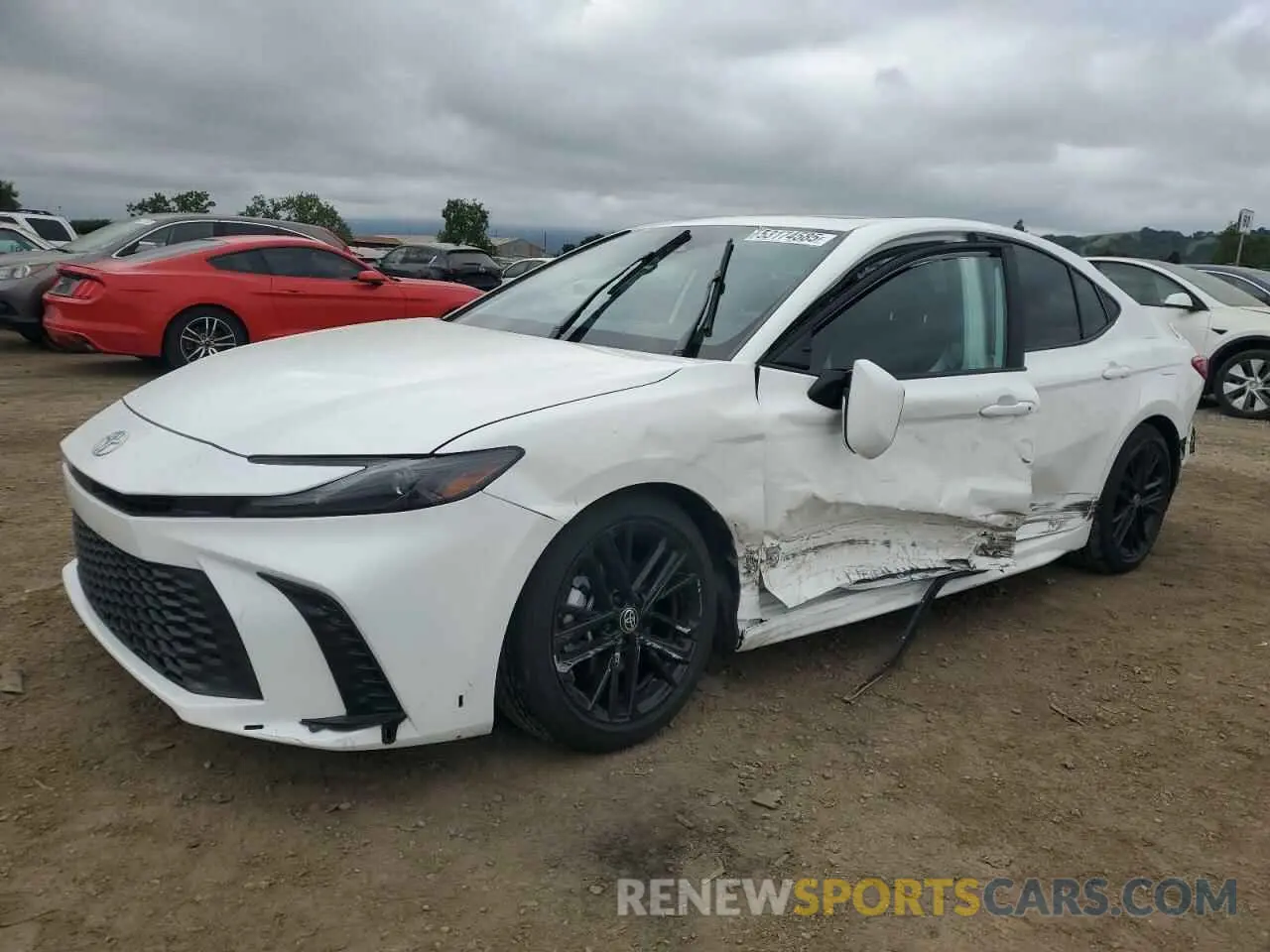 1 Photograph of a damaged car 4T1DAACK4SU051364 TOYOTA CAMRY 2025