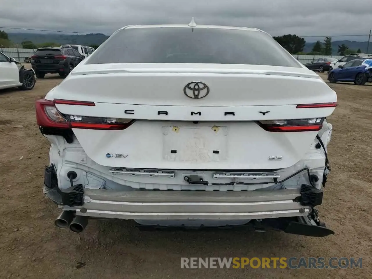 6 Photograph of a damaged car 4T1DAACK4SU051364 TOYOTA CAMRY 2025