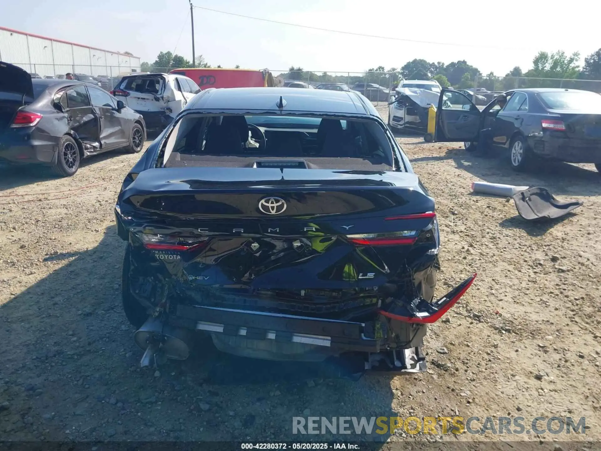 17 Photograph of a damaged car 4T1DAACK4SU076572 TOYOTA CAMRY 2025