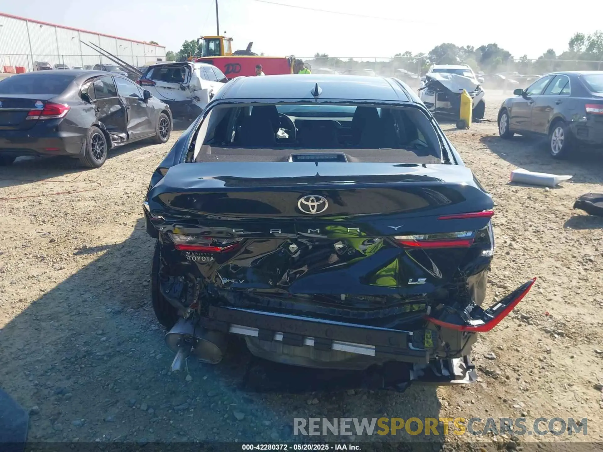 6 Photograph of a damaged car 4T1DAACK4SU076572 TOYOTA CAMRY 2025
