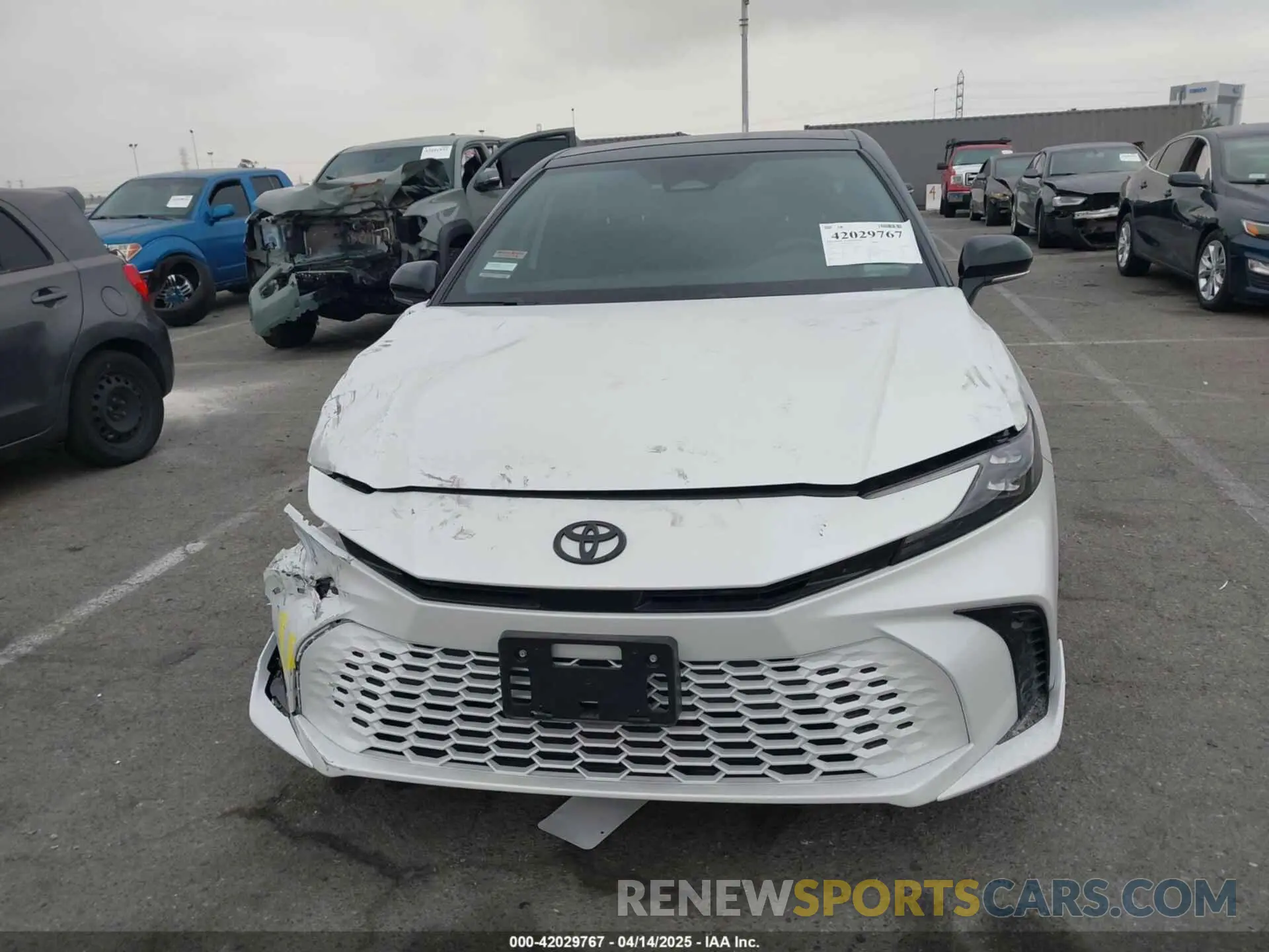 12 Photograph of a damaged car 4T1DAACK4SU104192 TOYOTA CAMRY 2025