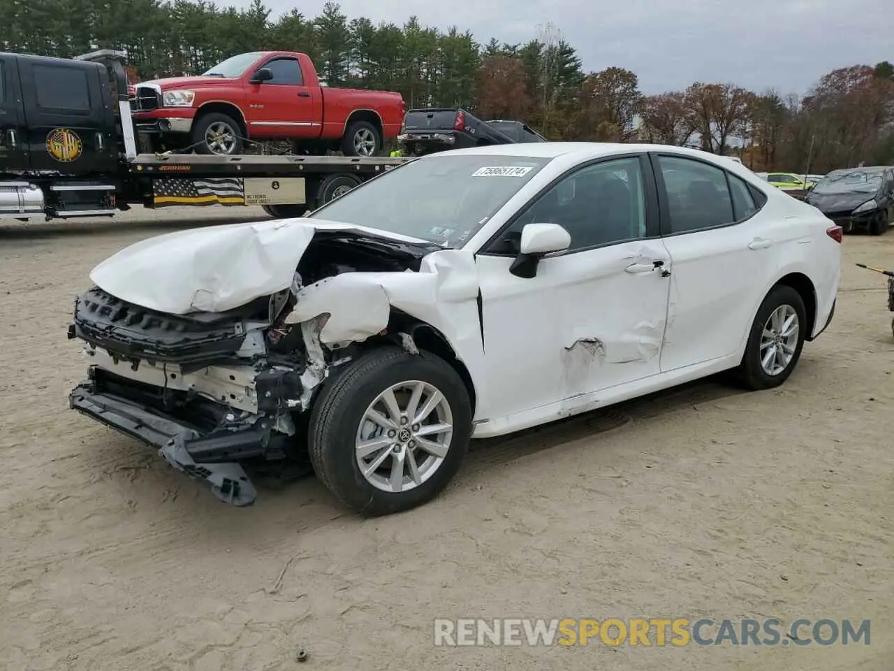 1 Photograph of a damaged car 4T1DAACK4SU501921 TOYOTA CAMRY 2025