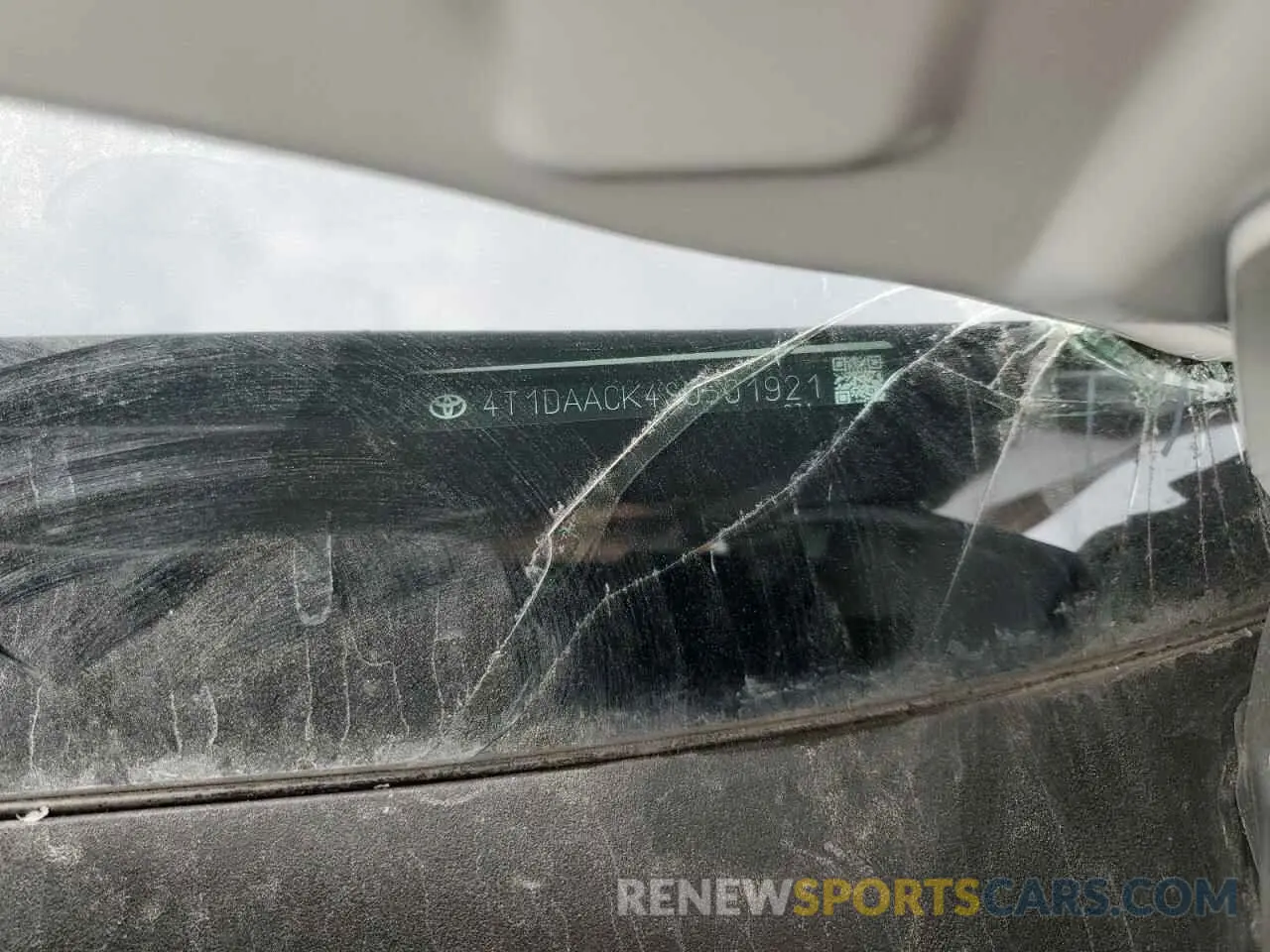 13 Photograph of a damaged car 4T1DAACK4SU501921 TOYOTA CAMRY 2025