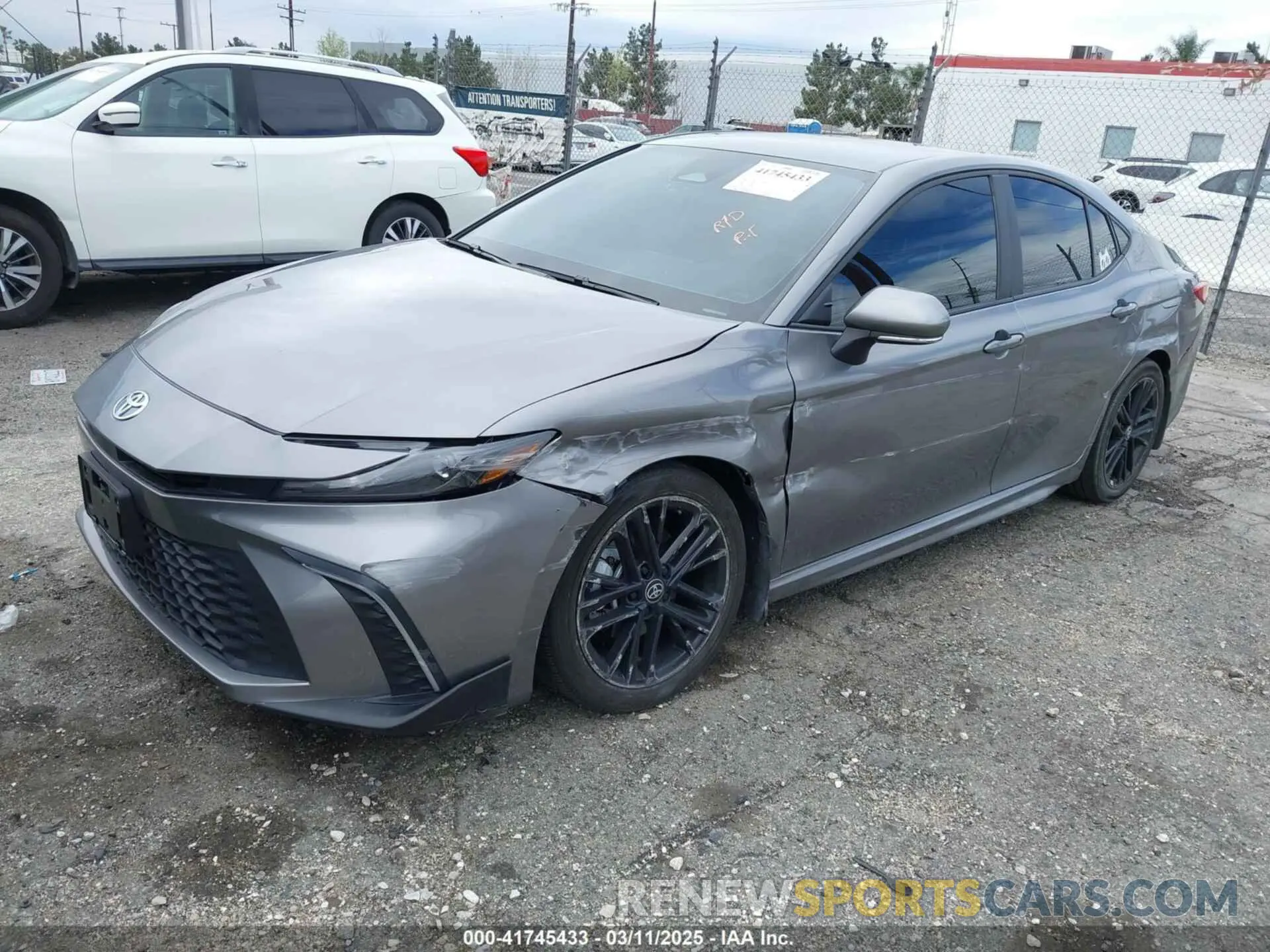 2 Photograph of a damaged car 4T1DAACK4SU511350 TOYOTA CAMRY 2025