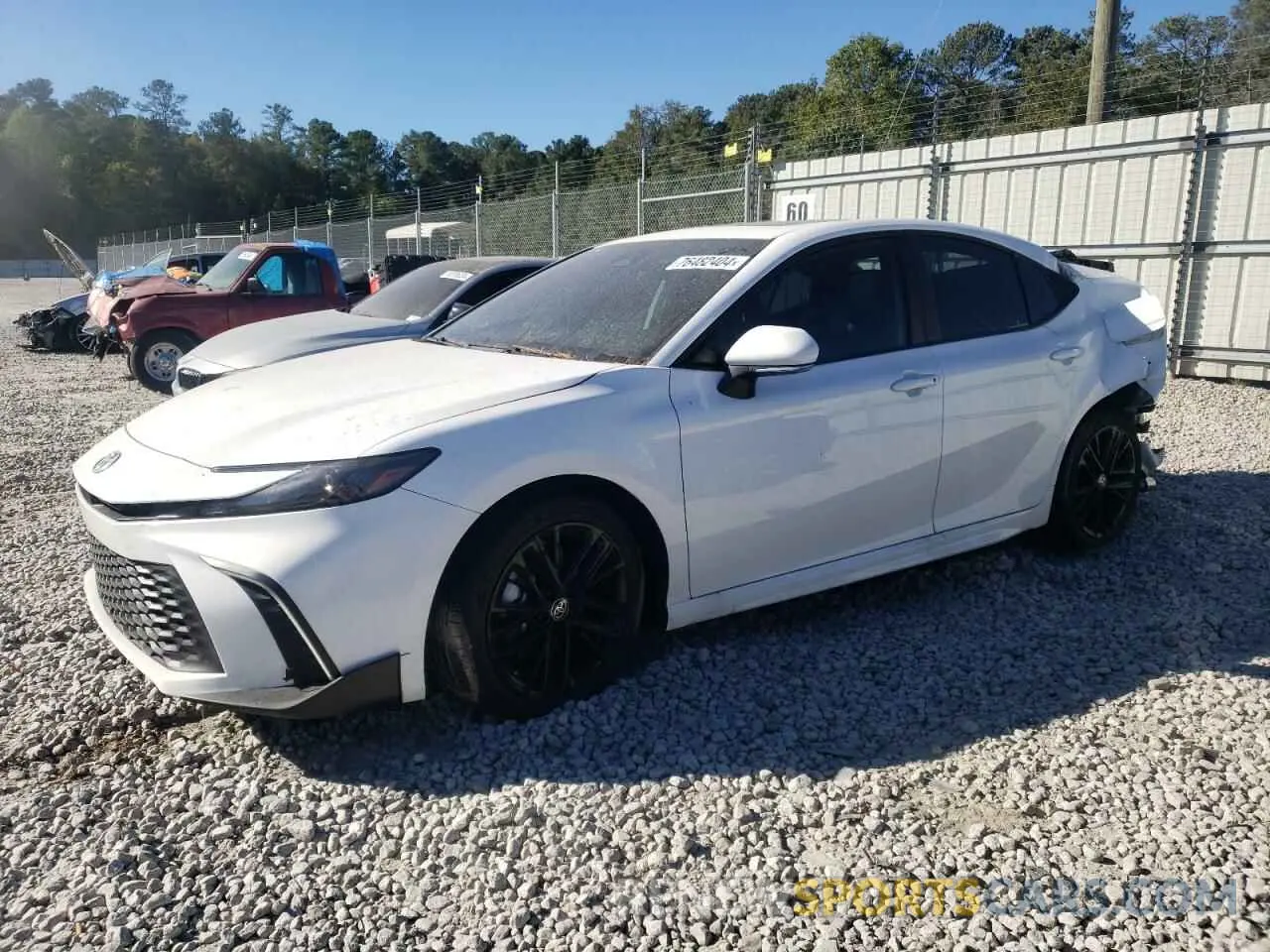 1 Photograph of a damaged car 4T1DAACK4SU516144 TOYOTA CAMRY 2025