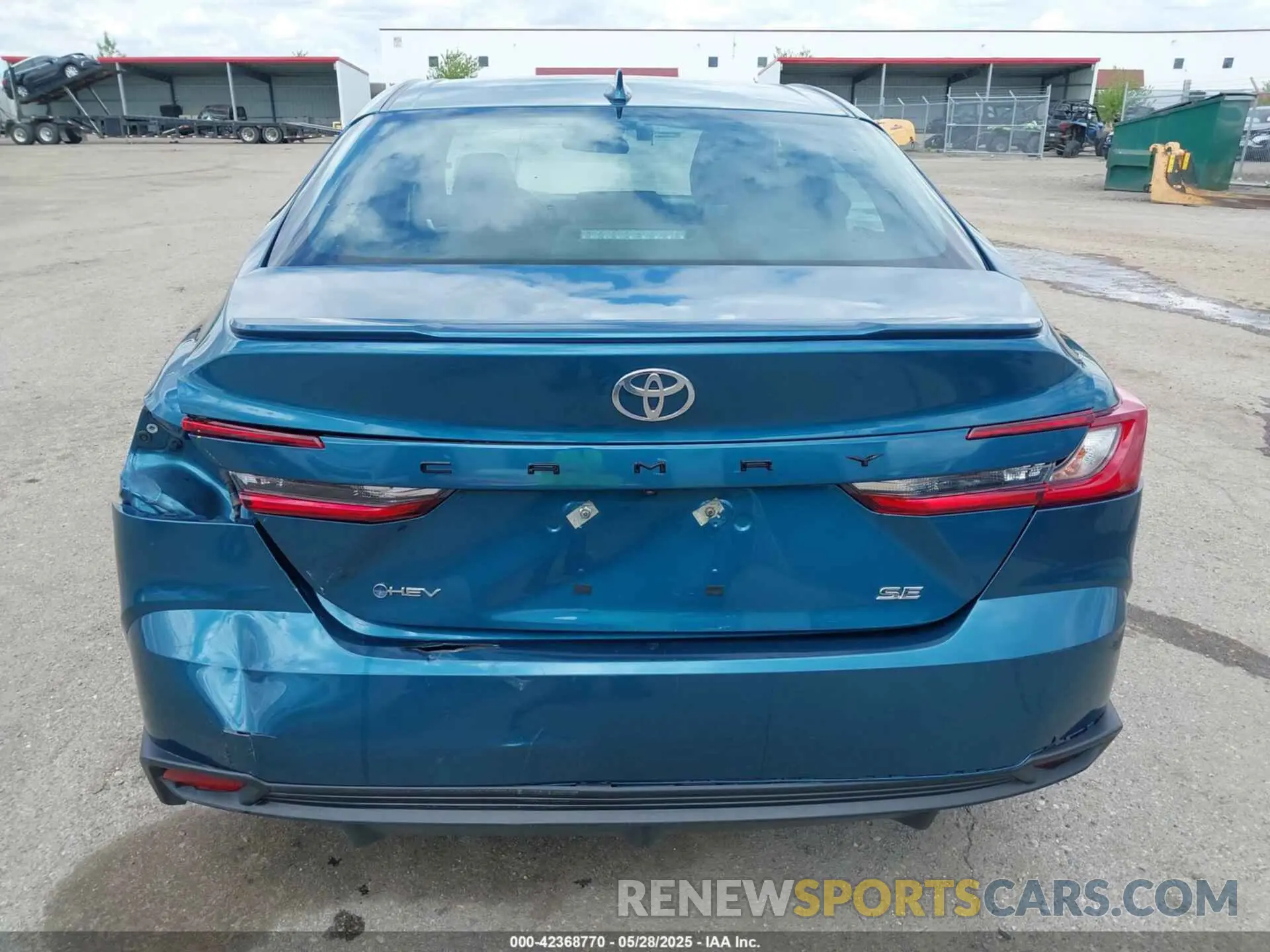 16 Photograph of a damaged car 4T1DAACK4SU518573 TOYOTA CAMRY 2025
