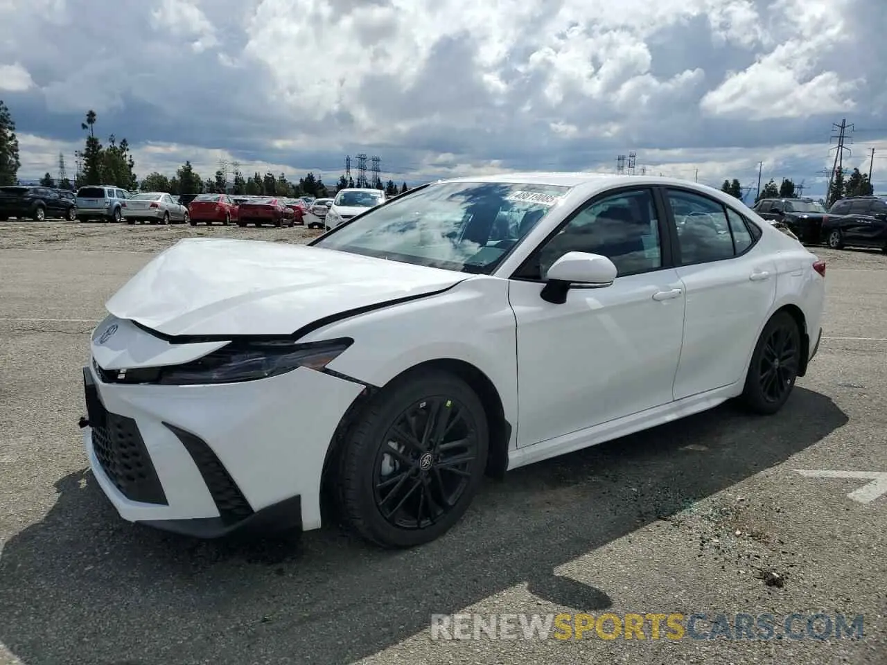 1 Photograph of a damaged car 4T1DAACK4SU580281 TOYOTA CAMRY 2025