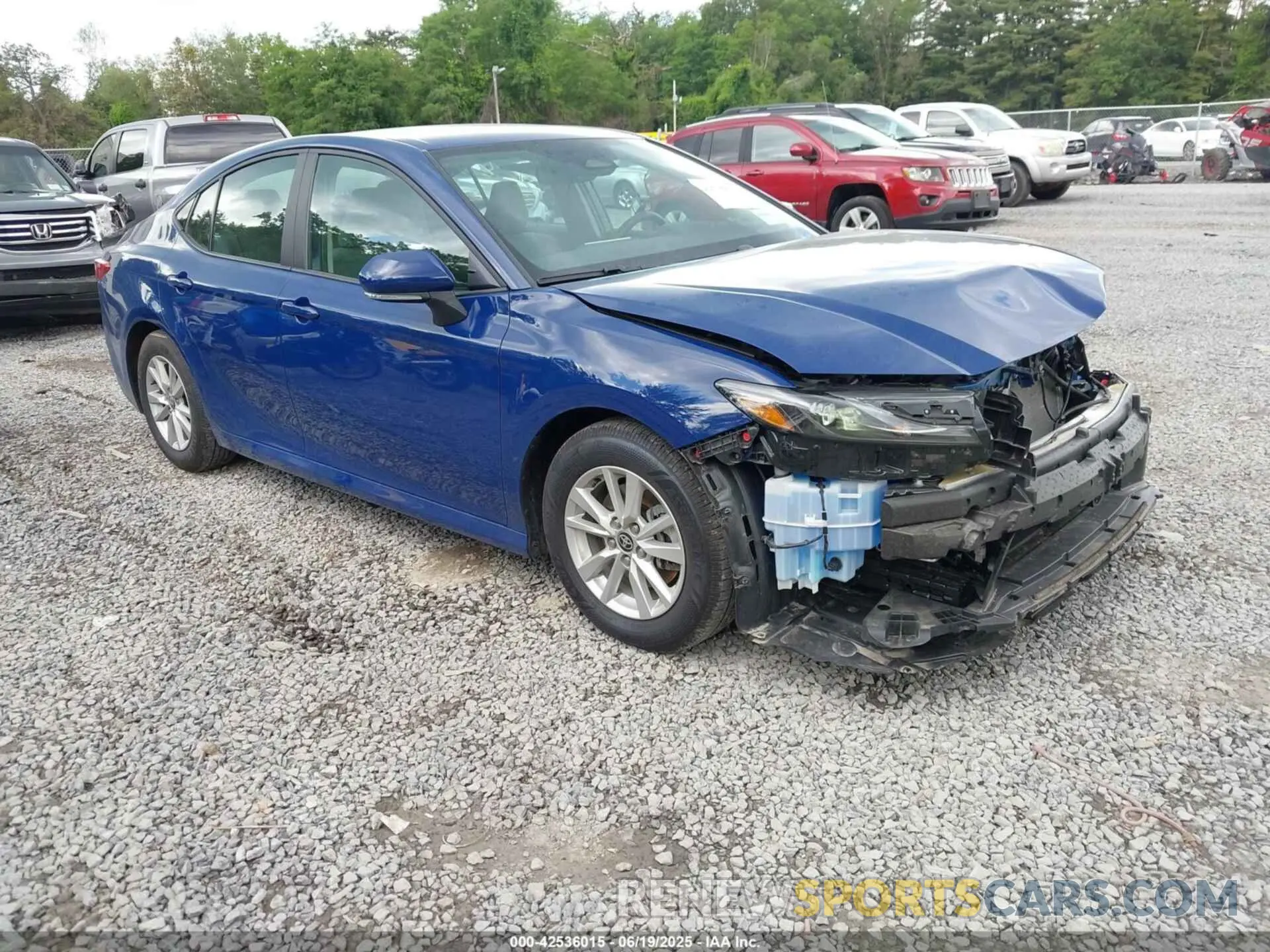 1 Photograph of a damaged car 4T1DAACK5SU004537 TOYOTA CAMRY 2025