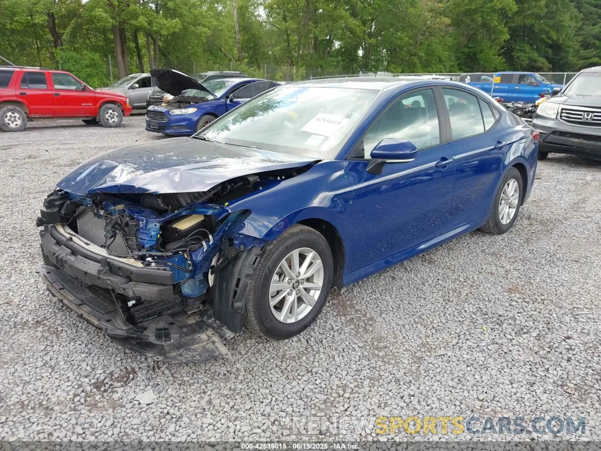 2 Photograph of a damaged car 4T1DAACK5SU004537 TOYOTA CAMRY 2025
