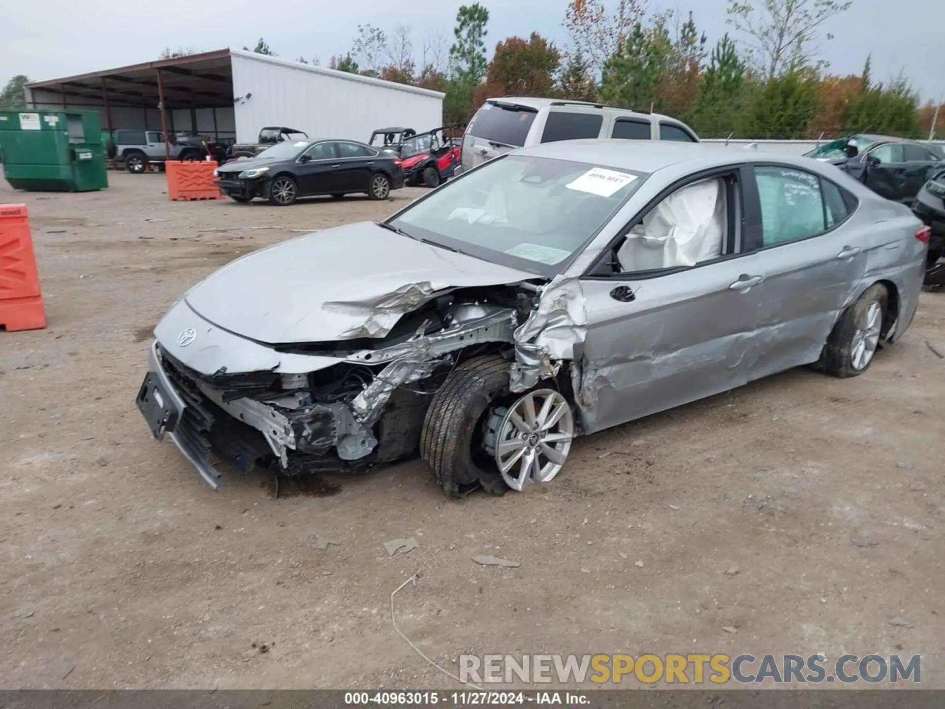 2 Photograph of a damaged car 4T1DAACK5SU014825 TOYOTA CAMRY 2025