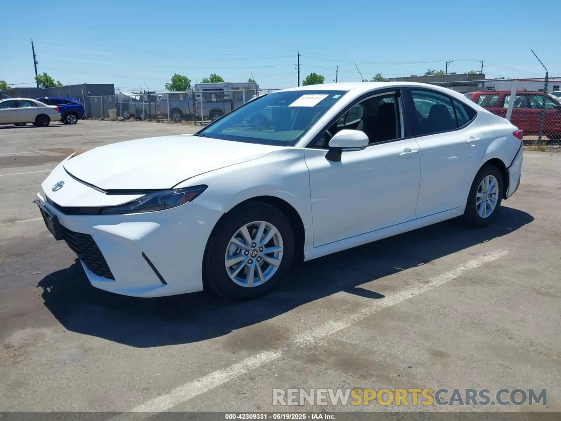 2 Photograph of a damaged car 4T1DAACK5SU038879 TOYOTA CAMRY 2025