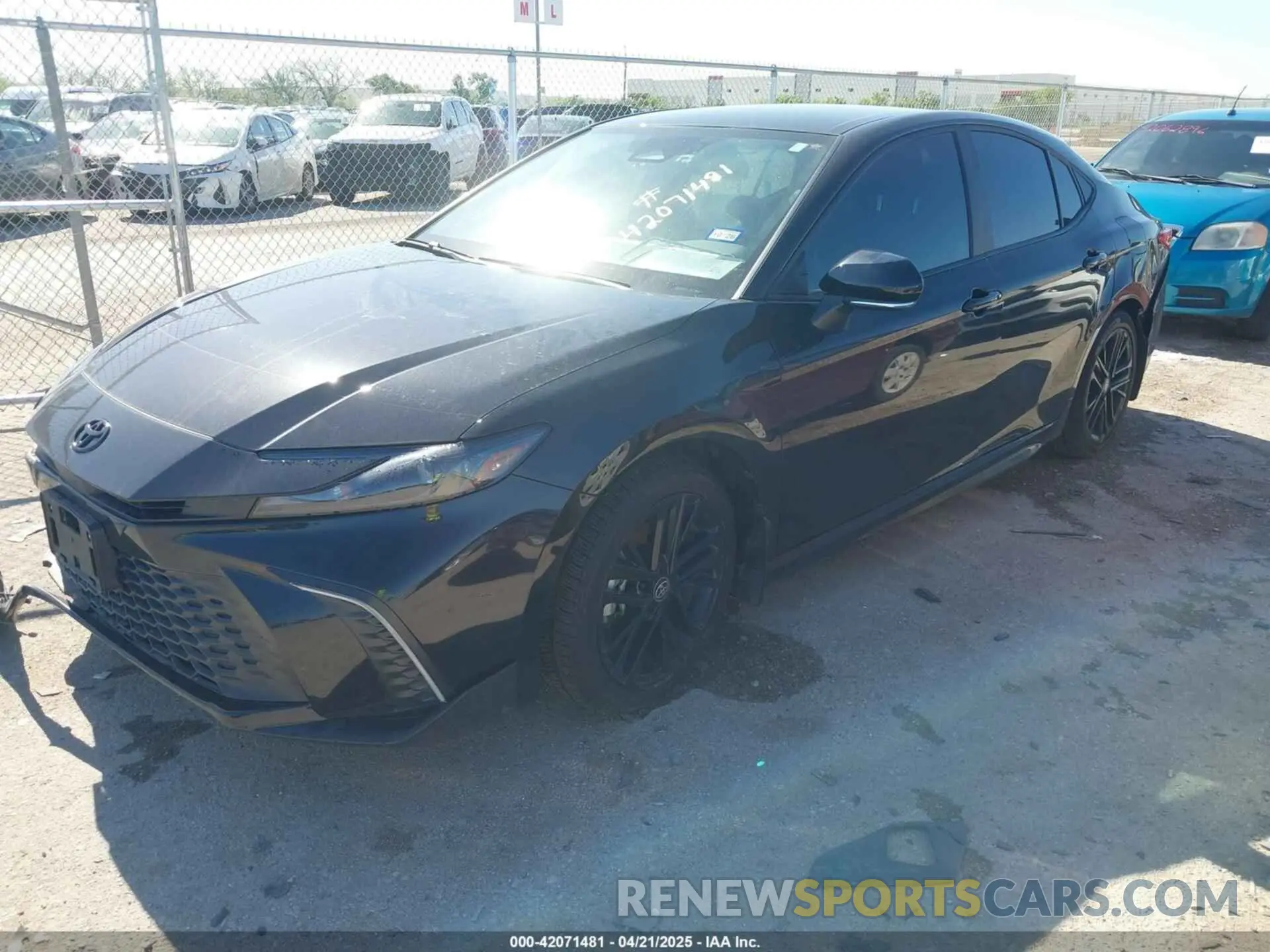 2 Photograph of a damaged car 4T1DAACK5SU060848 TOYOTA CAMRY 2025