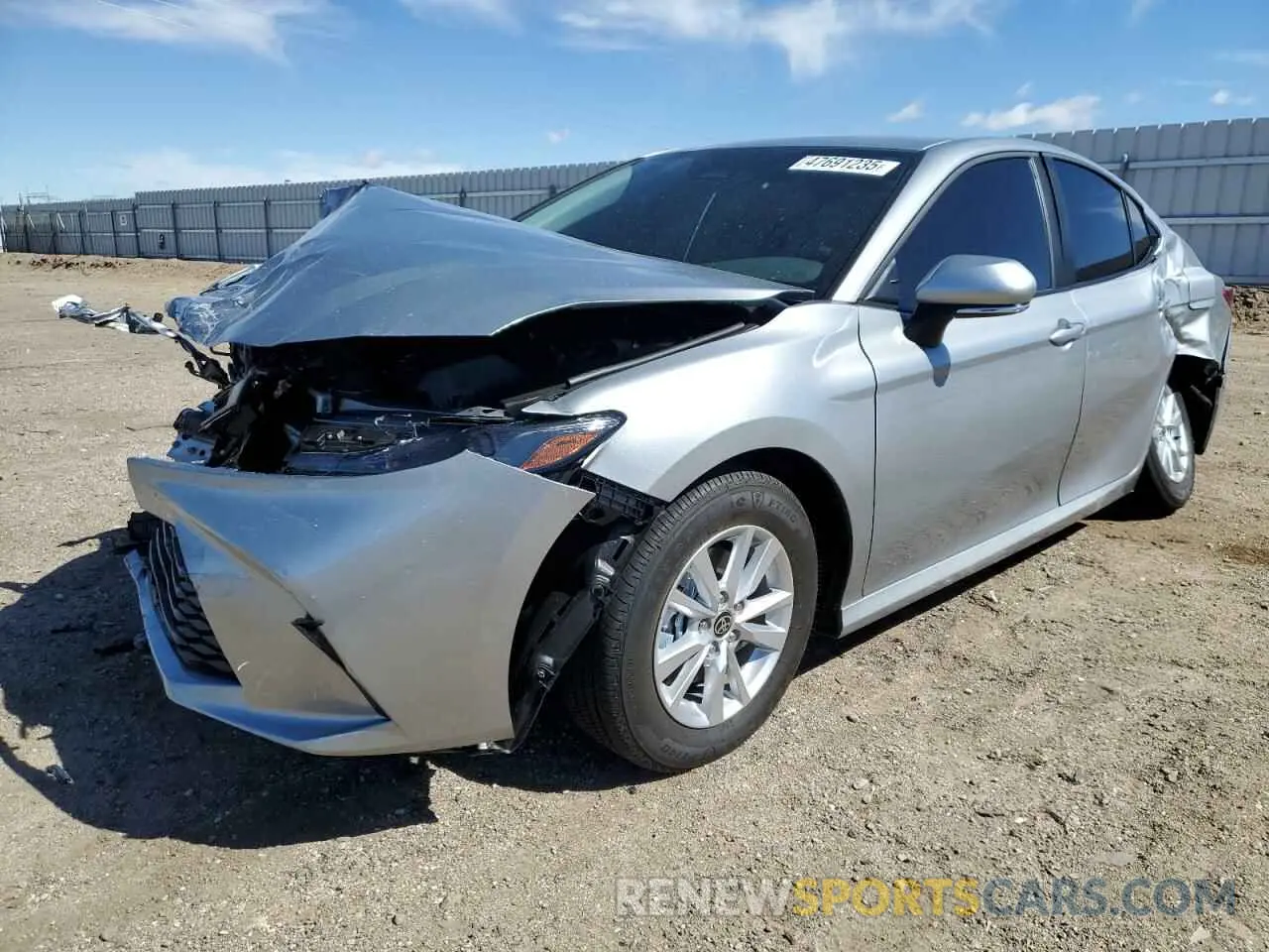 1 Photograph of a damaged car 4T1DAACK5SU102533 TOYOTA CAMRY 2025
