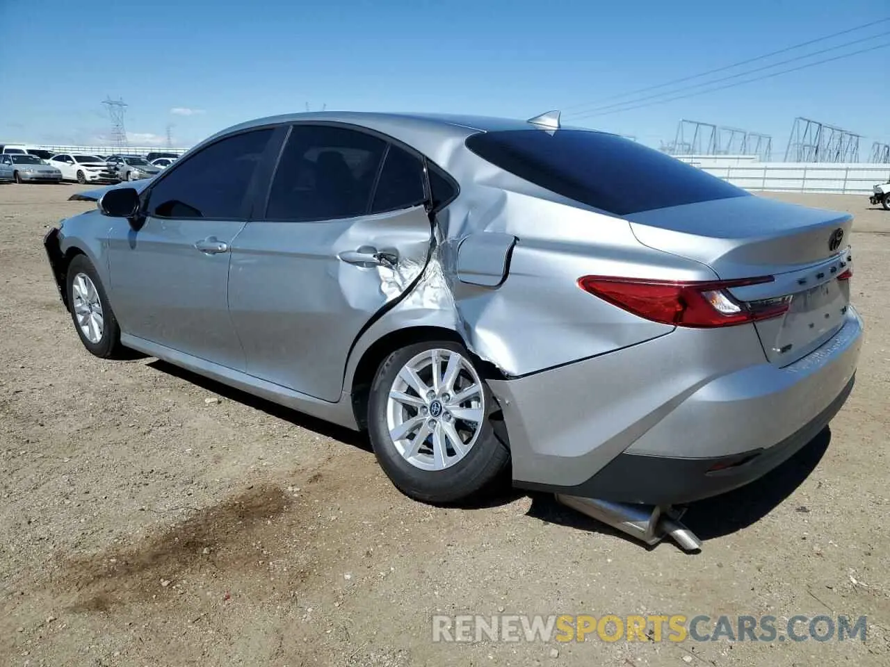 2 Photograph of a damaged car 4T1DAACK5SU102533 TOYOTA CAMRY 2025