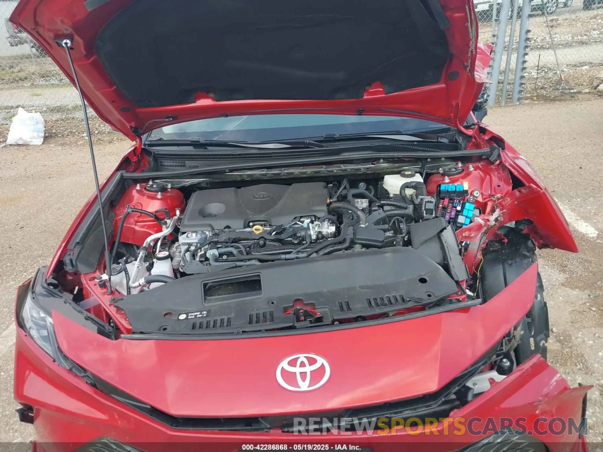 10 Photograph of a damaged car 4T1DAACK5SU106338 TOYOTA CAMRY 2025