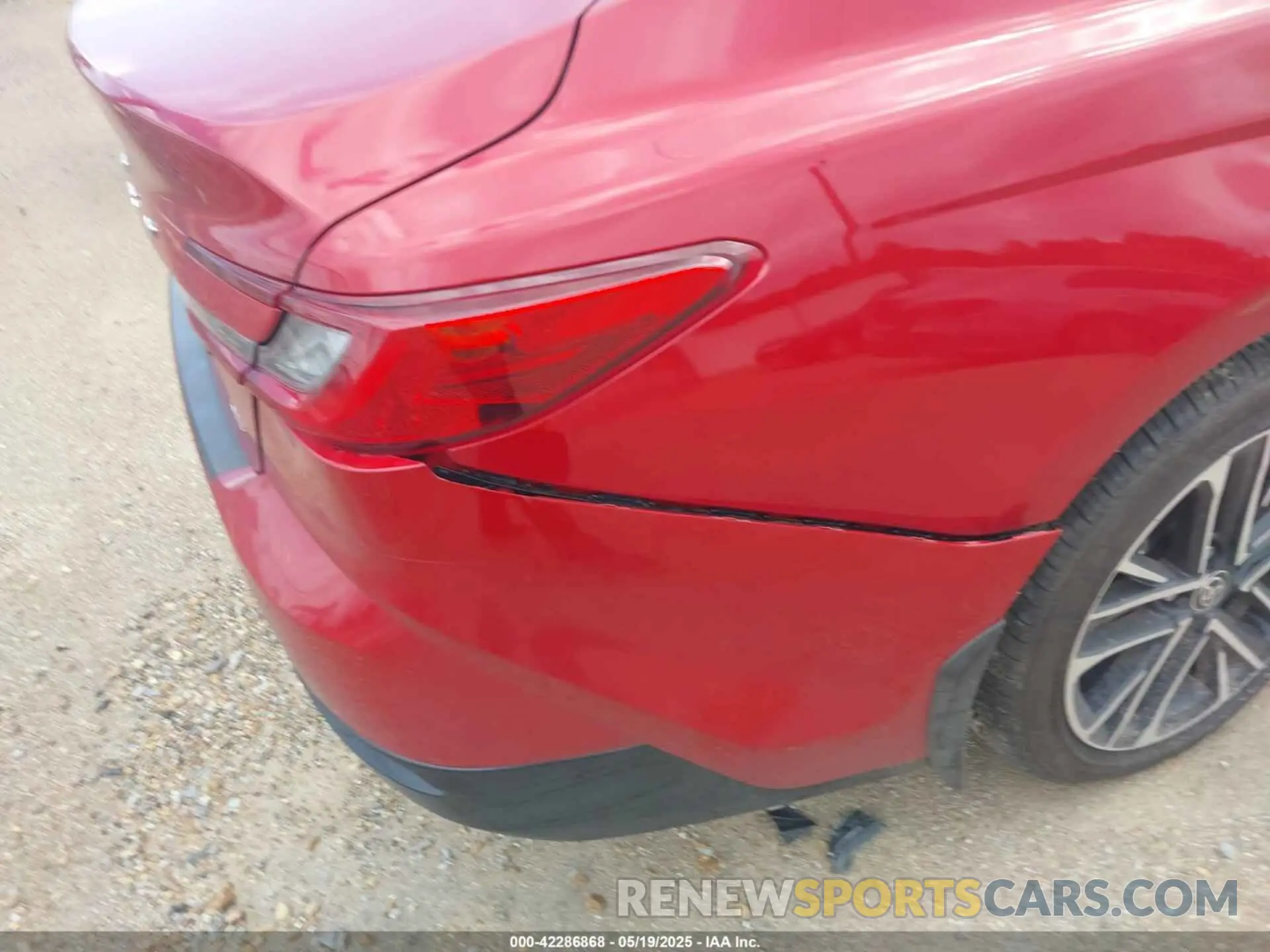 20 Photograph of a damaged car 4T1DAACK5SU106338 TOYOTA CAMRY 2025