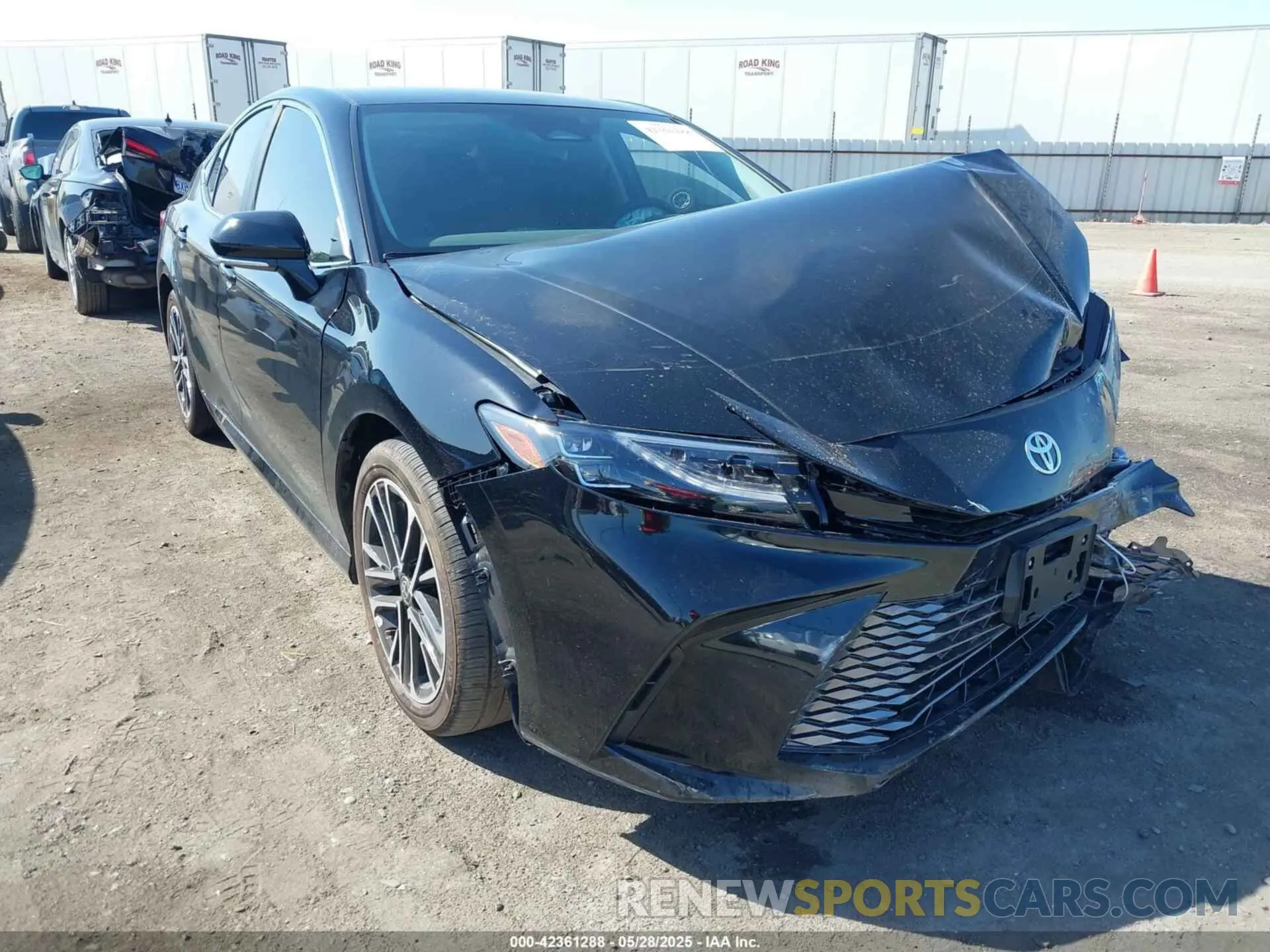 1 Photograph of a damaged car 4T1DAACK5SU134320 TOYOTA CAMRY 2025