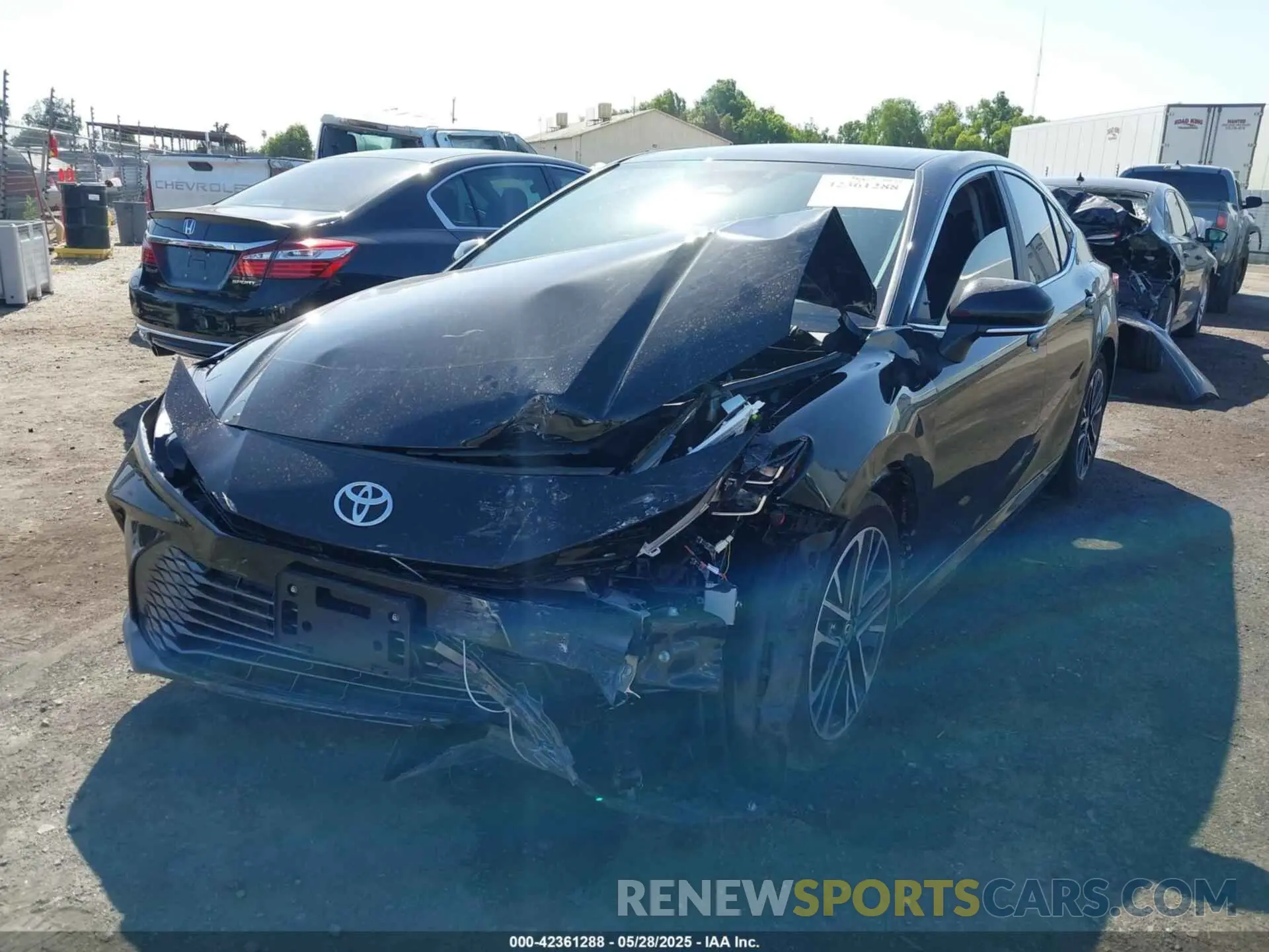 2 Photograph of a damaged car 4T1DAACK5SU134320 TOYOTA CAMRY 2025