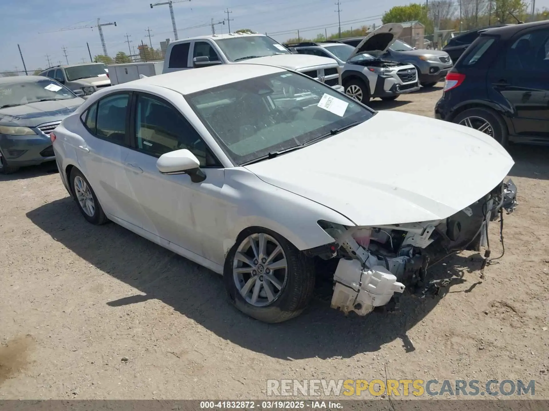 1 Photograph of a damaged car 4T1DAACK5SU522812 TOYOTA CAMRY 2025