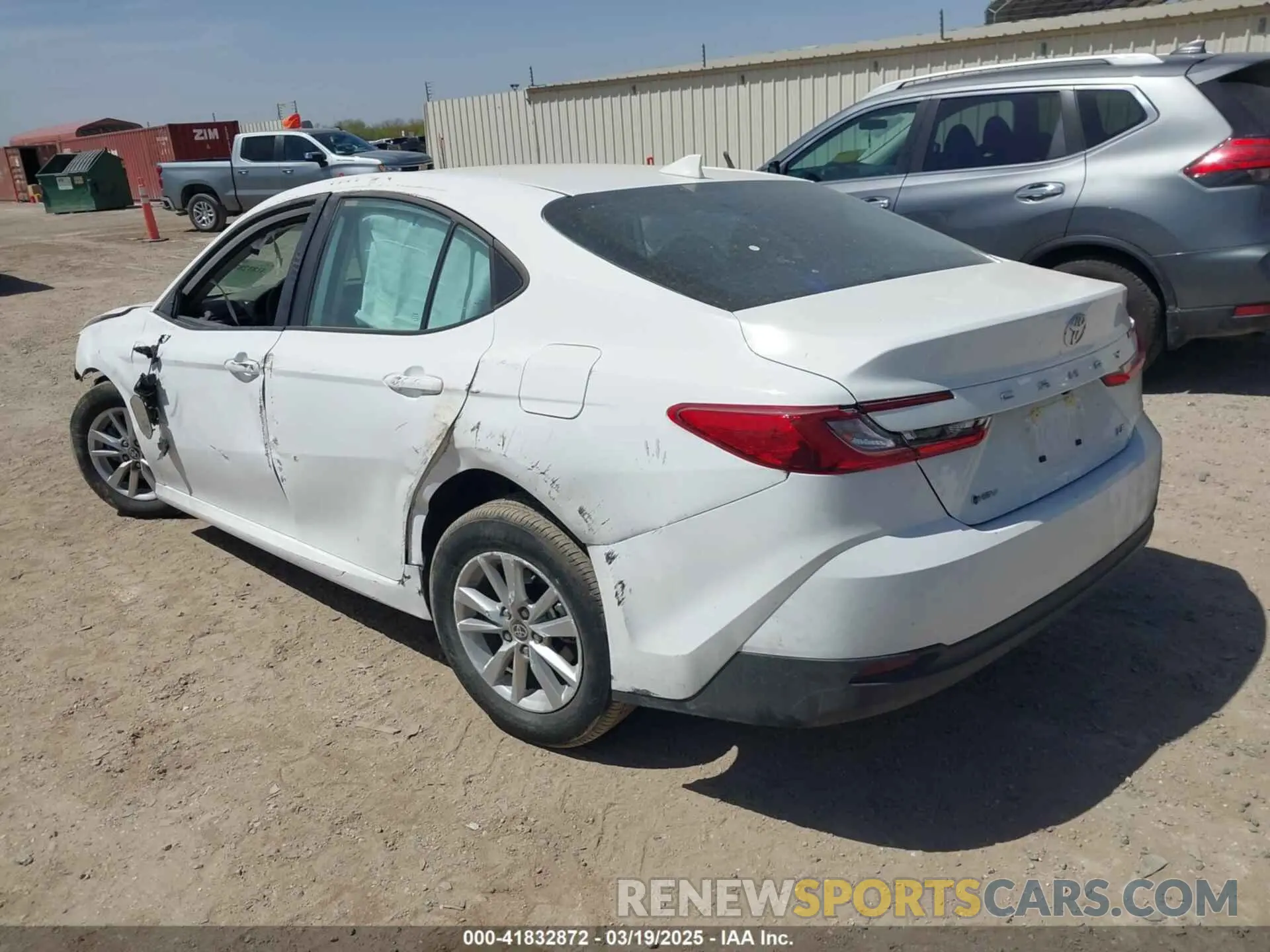 3 Photograph of a damaged car 4T1DAACK5SU522812 TOYOTA CAMRY 2025