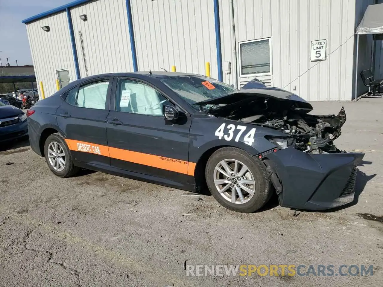 4 Photograph of a damaged car 4T1DAACK5SU523538 TOYOTA CAMRY 2025
