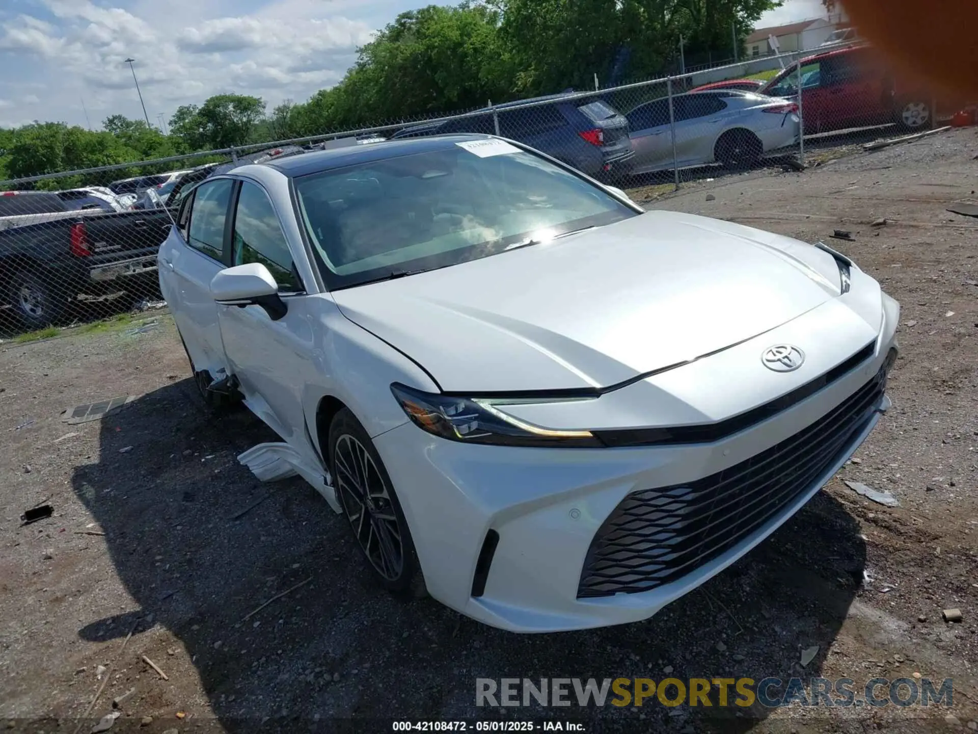 1 Photograph of a damaged car 4T1DAACK5SU524284 TOYOTA CAMRY 2025