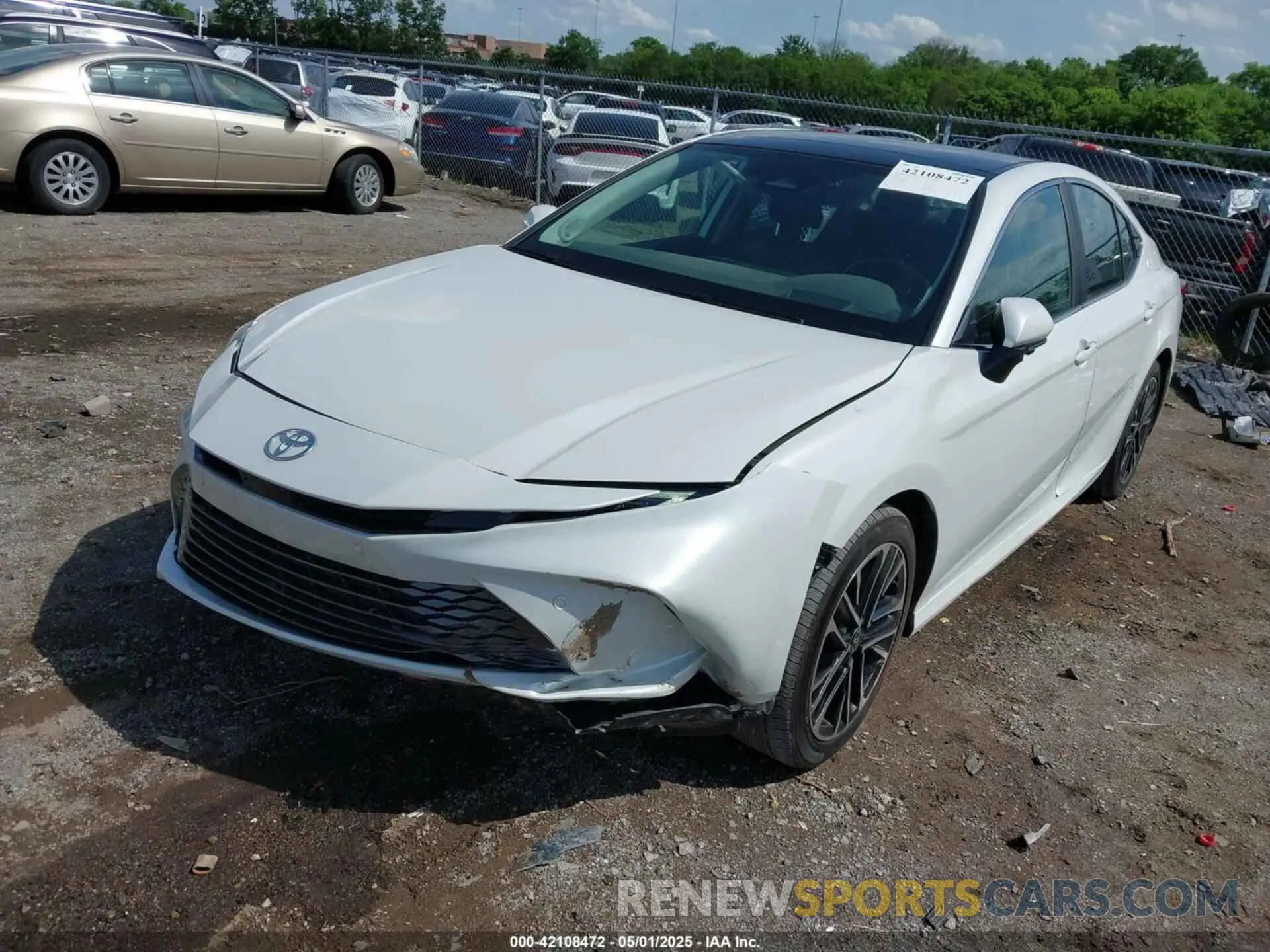 2 Photograph of a damaged car 4T1DAACK5SU524284 TOYOTA CAMRY 2025
