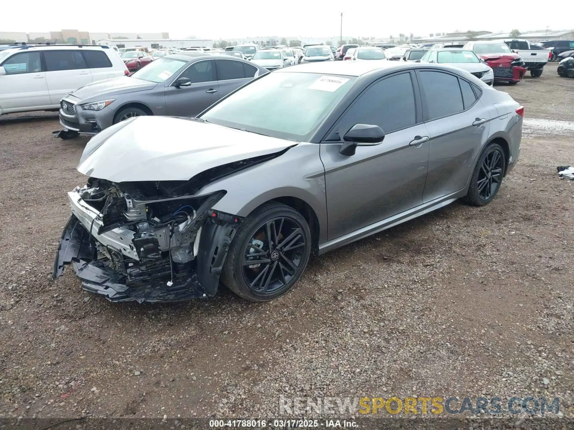 2 Photograph of a damaged car 4T1DAACK5SU554563 TOYOTA CAMRY 2025