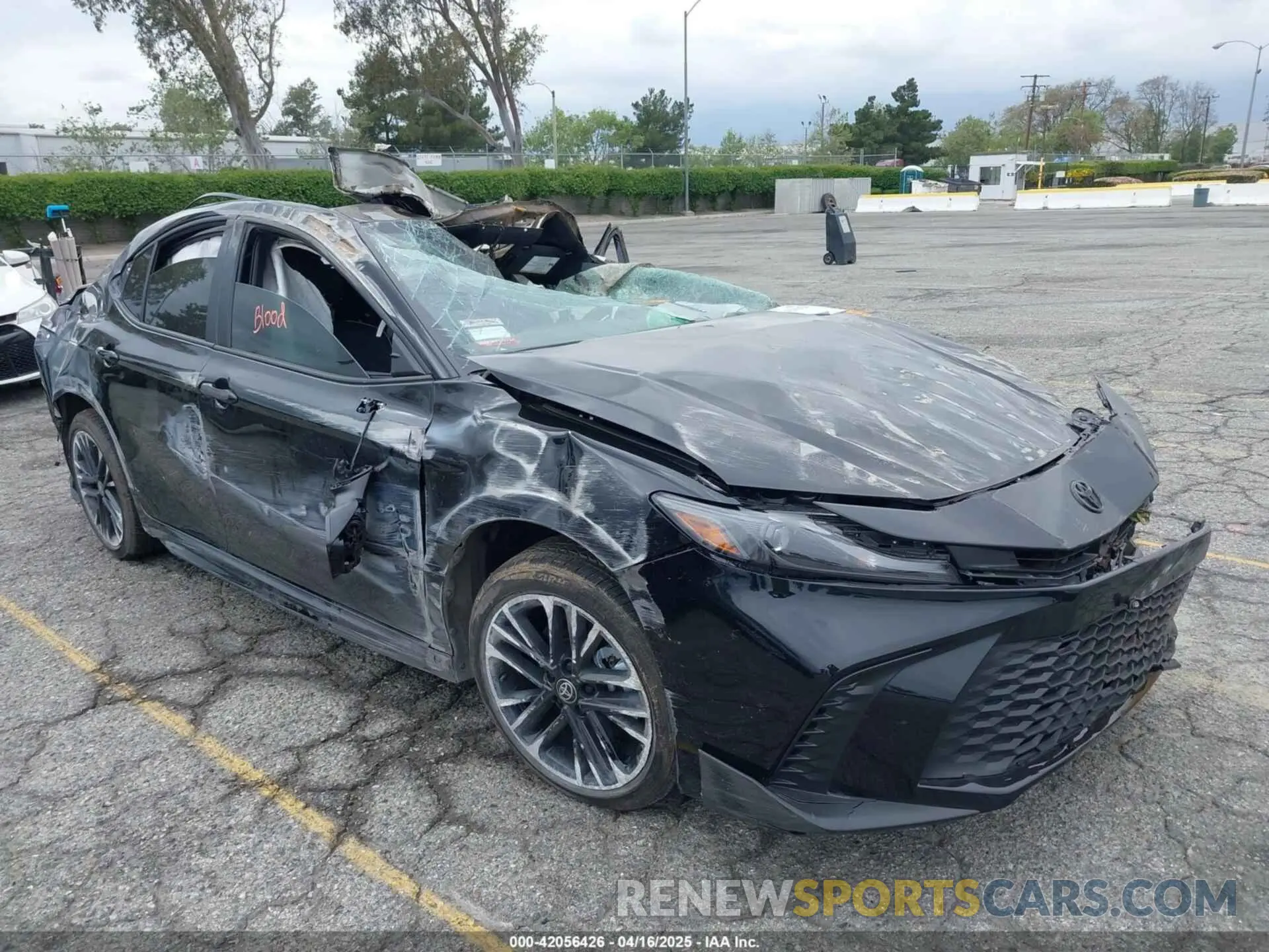 1 Photograph of a damaged car 4T1DAACK5SU561500 TOYOTA CAMRY 2025