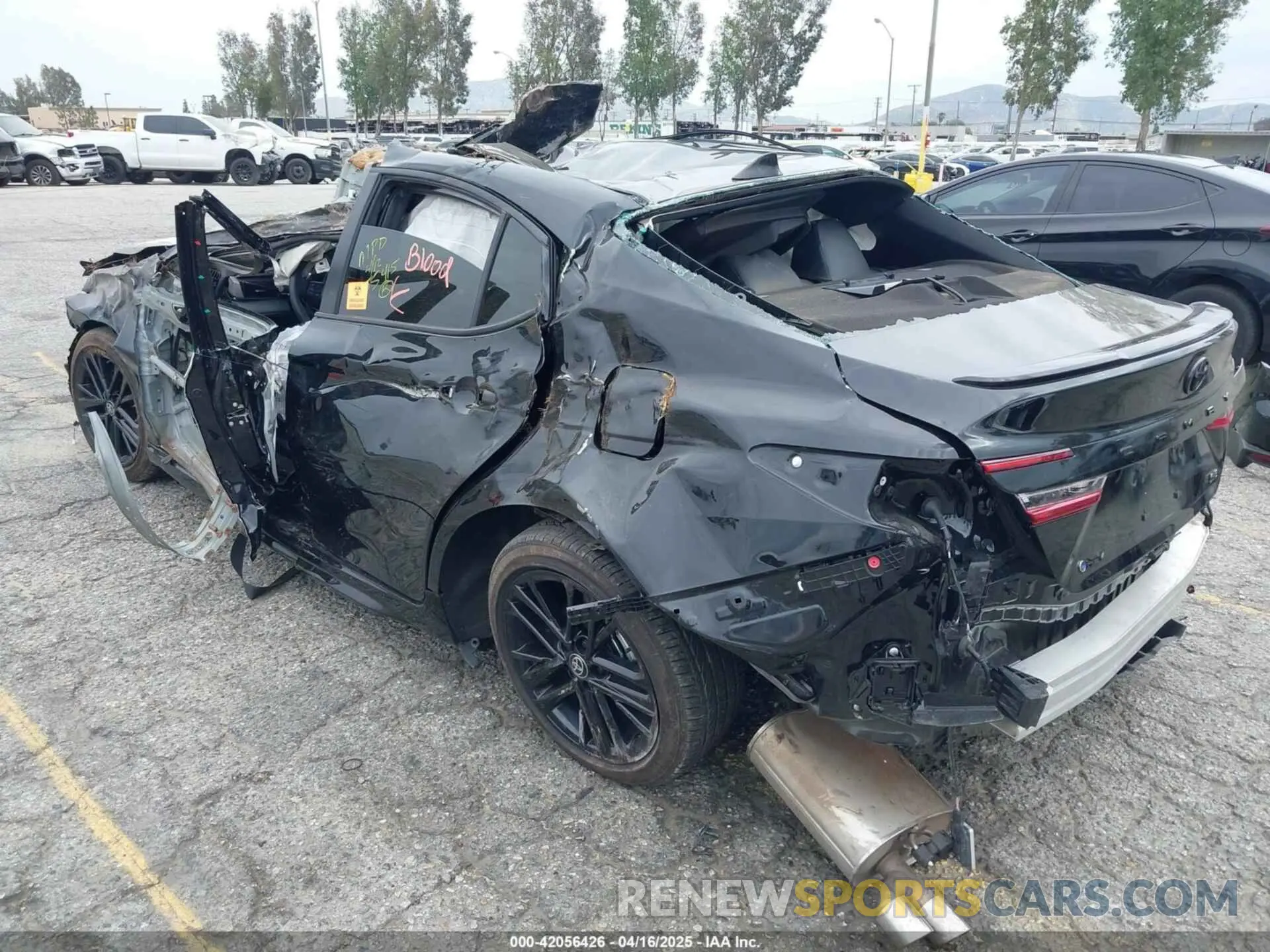 3 Photograph of a damaged car 4T1DAACK5SU561500 TOYOTA CAMRY 2025