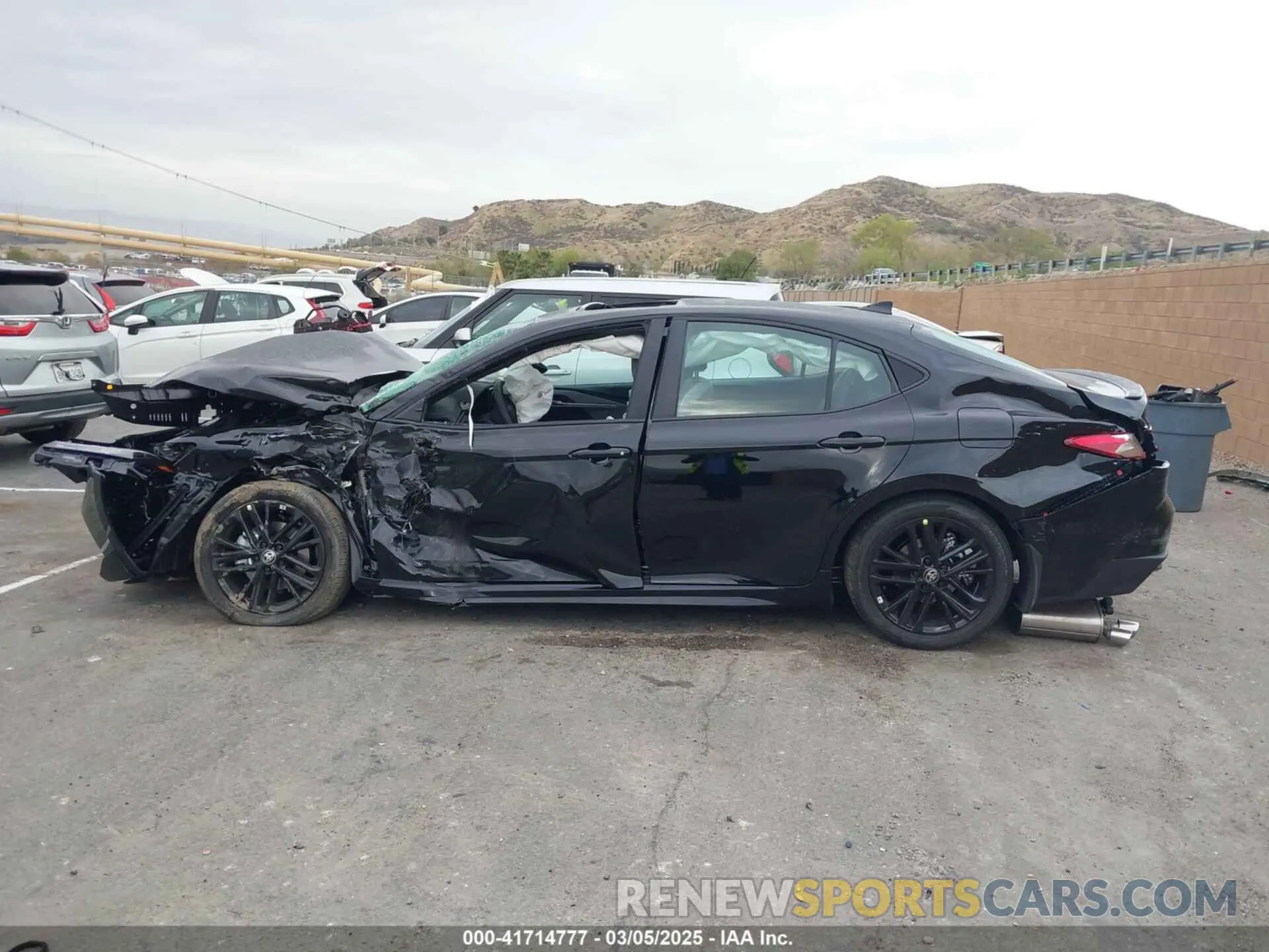 13 Photograph of a damaged car 4T1DAACK5SU580645 TOYOTA CAMRY 2025