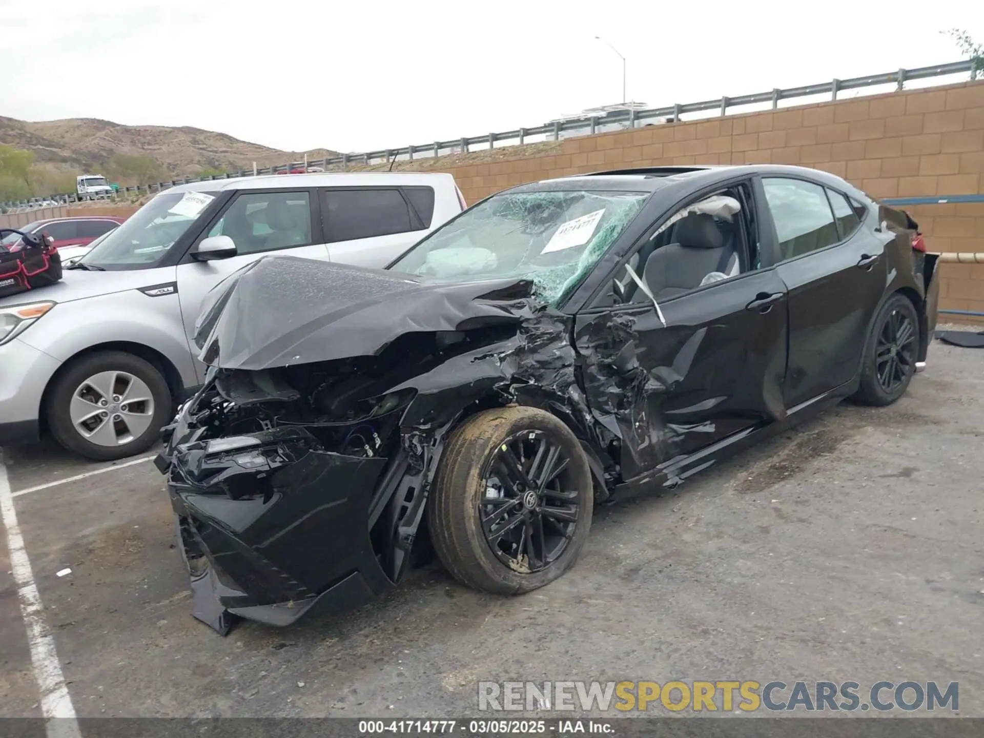 6 Photograph of a damaged car 4T1DAACK5SU580645 TOYOTA CAMRY 2025