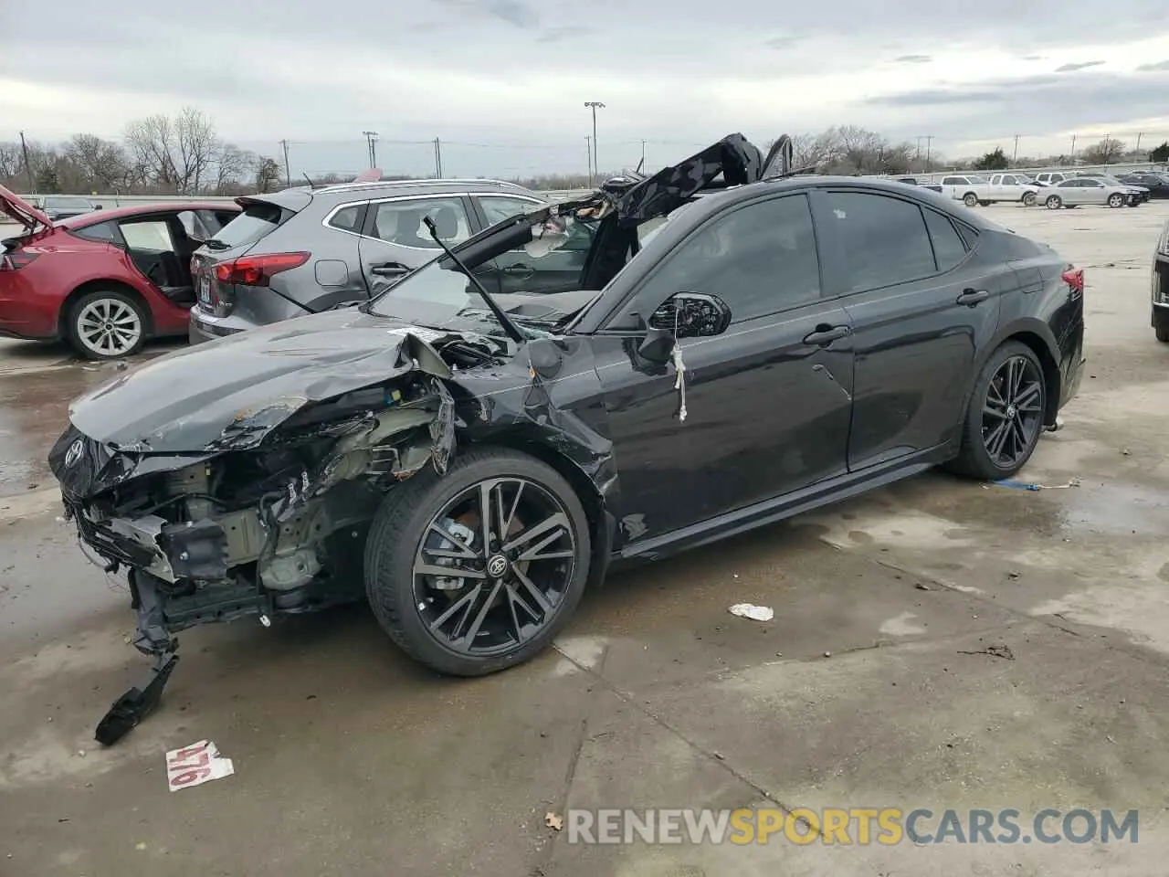 1 Photograph of a damaged car 4T1DAACK6SU008418 TOYOTA CAMRY 2025