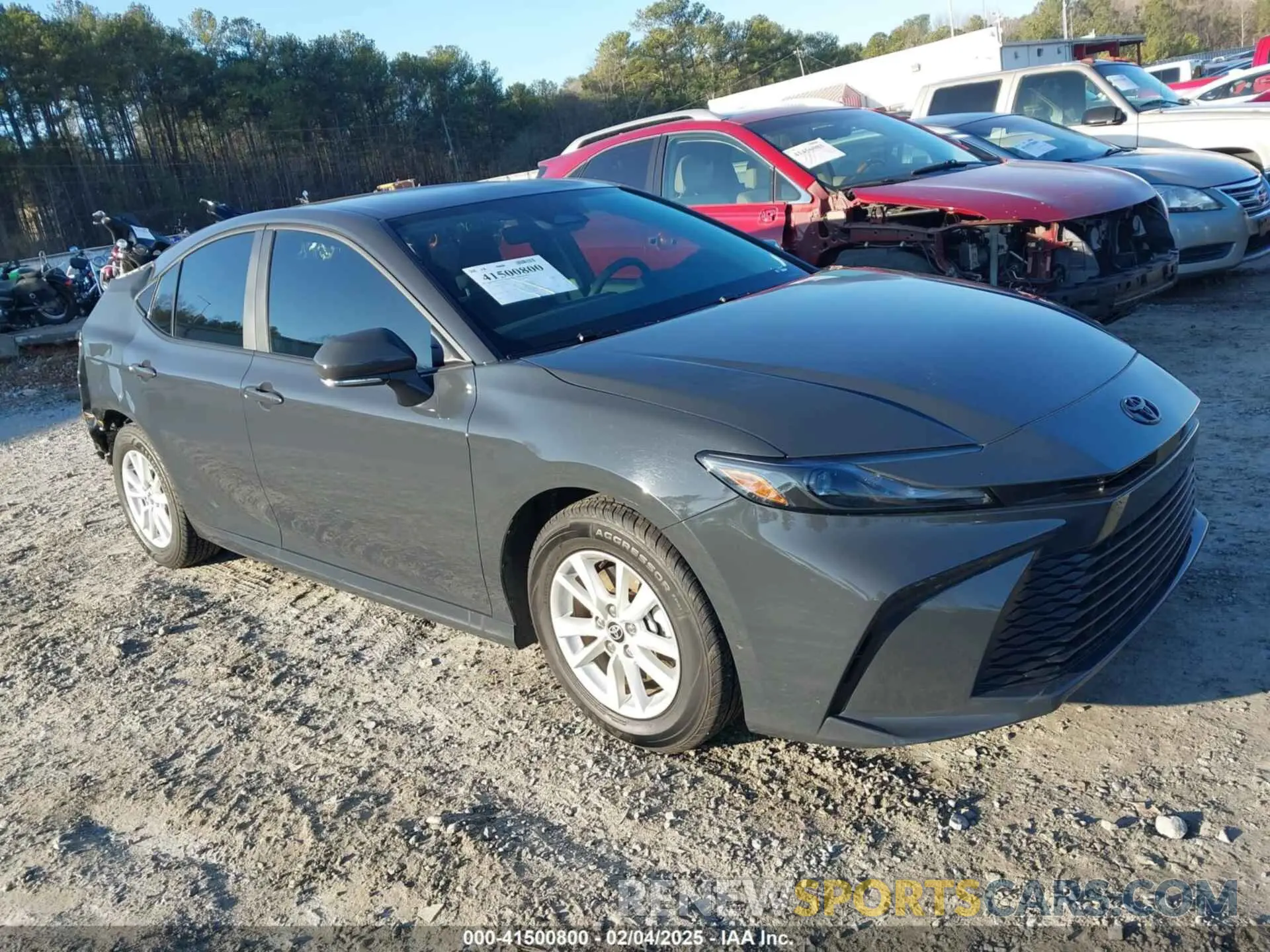 1 Photograph of a damaged car 4T1DAACK6SU013957 TOYOTA CAMRY 2025