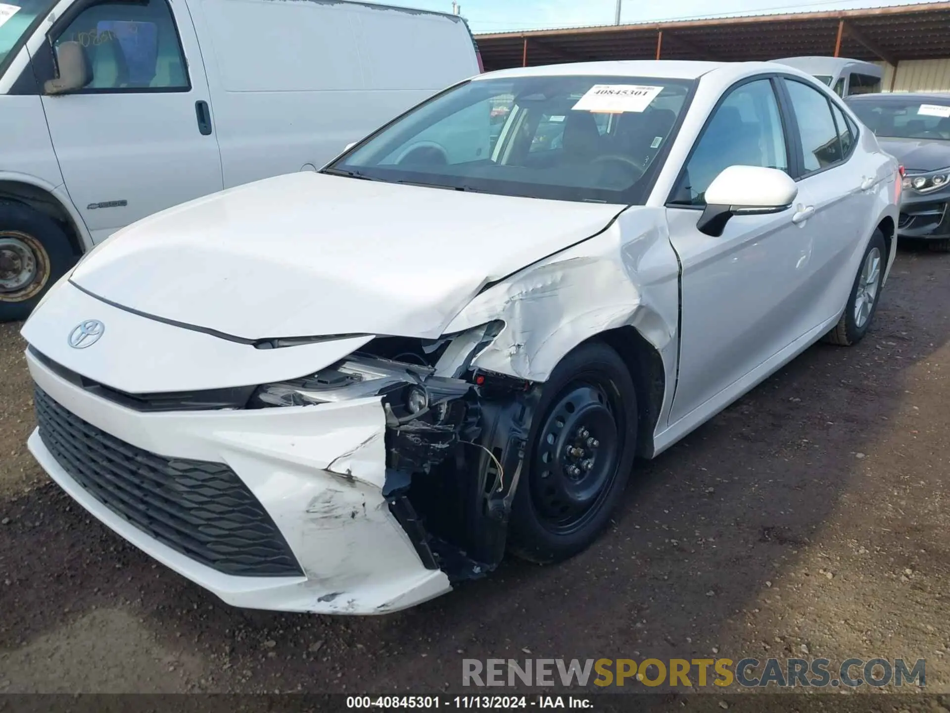 2 Photograph of a damaged car 4T1DAACK6SU017507 TOYOTA CAMRY 2025