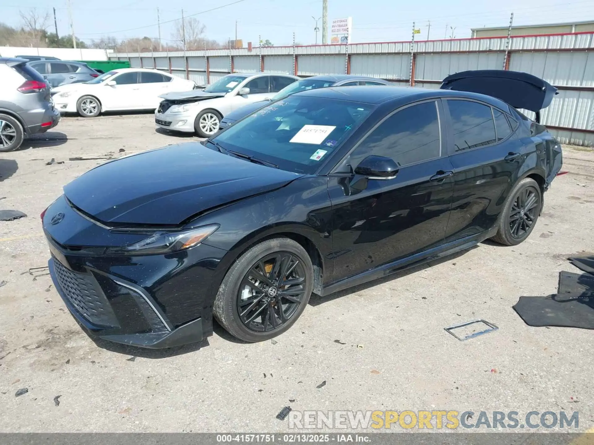 2 Photograph of a damaged car 4T1DAACK6SU029608 TOYOTA CAMRY 2025