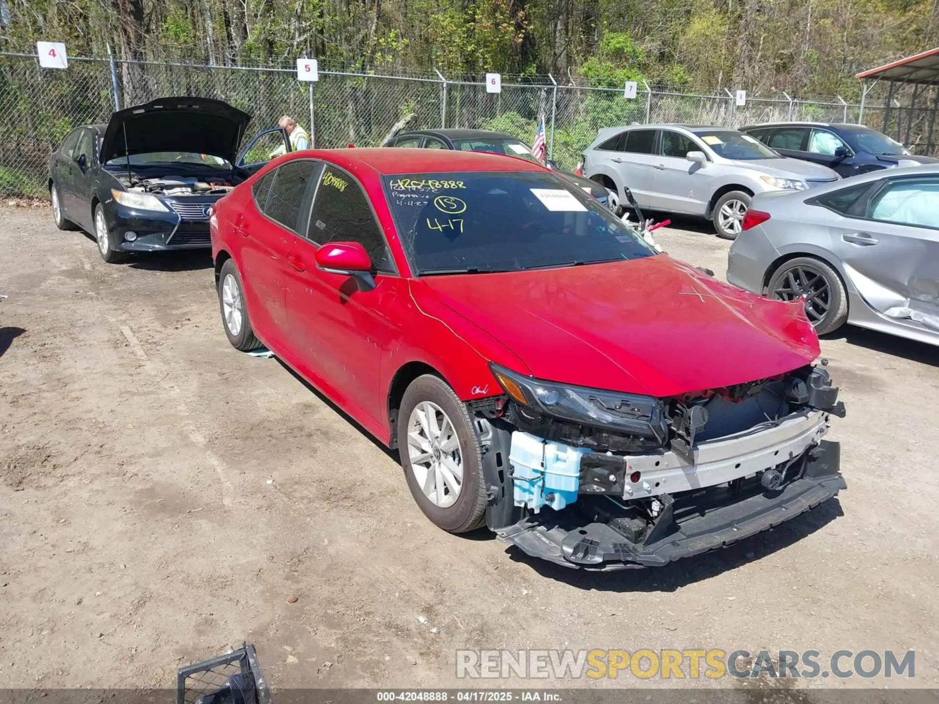 1 Photograph of a damaged car 4T1DAACK6SU031469 TOYOTA CAMRY 2025