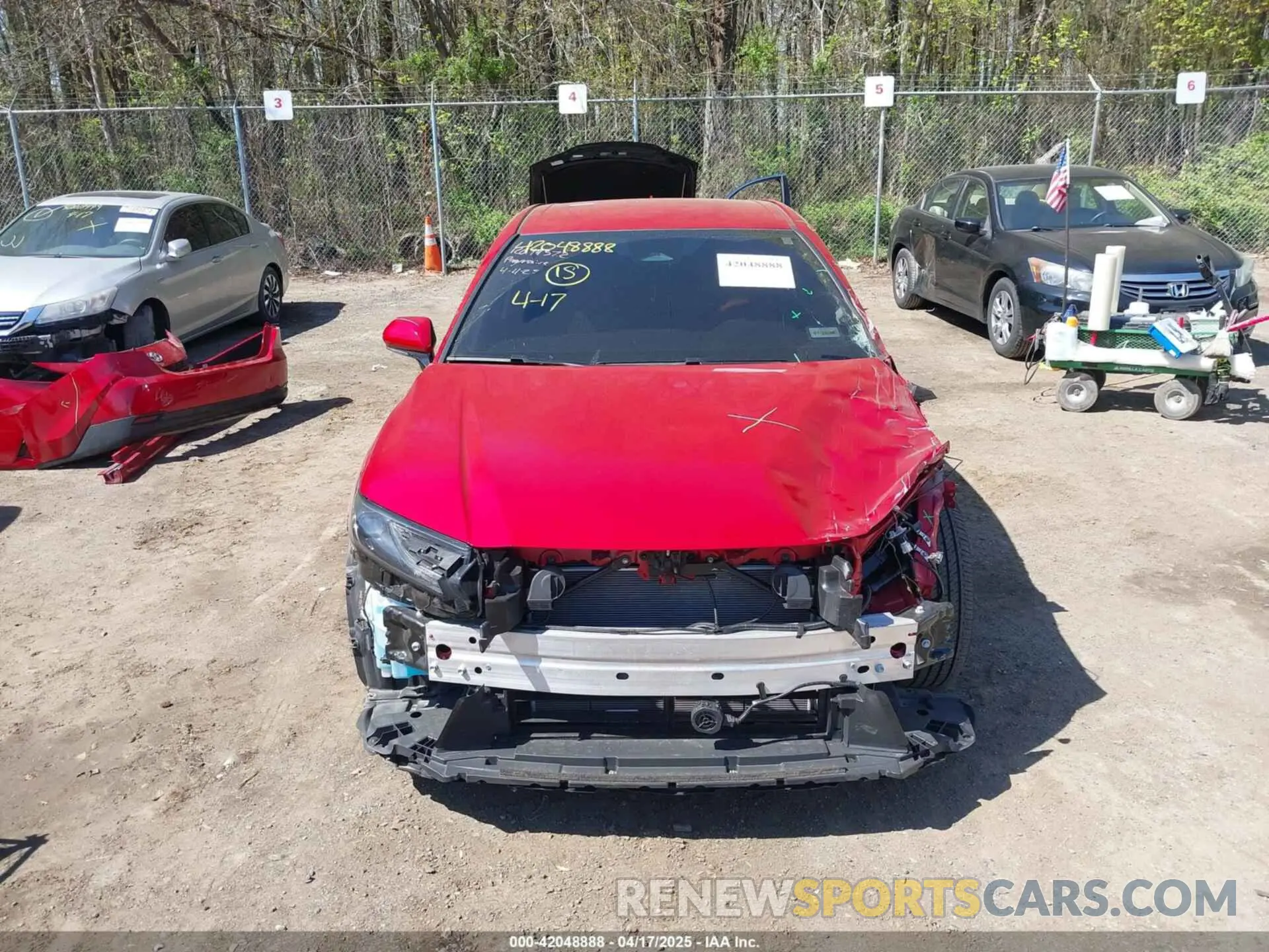 13 Photograph of a damaged car 4T1DAACK6SU031469 TOYOTA CAMRY 2025