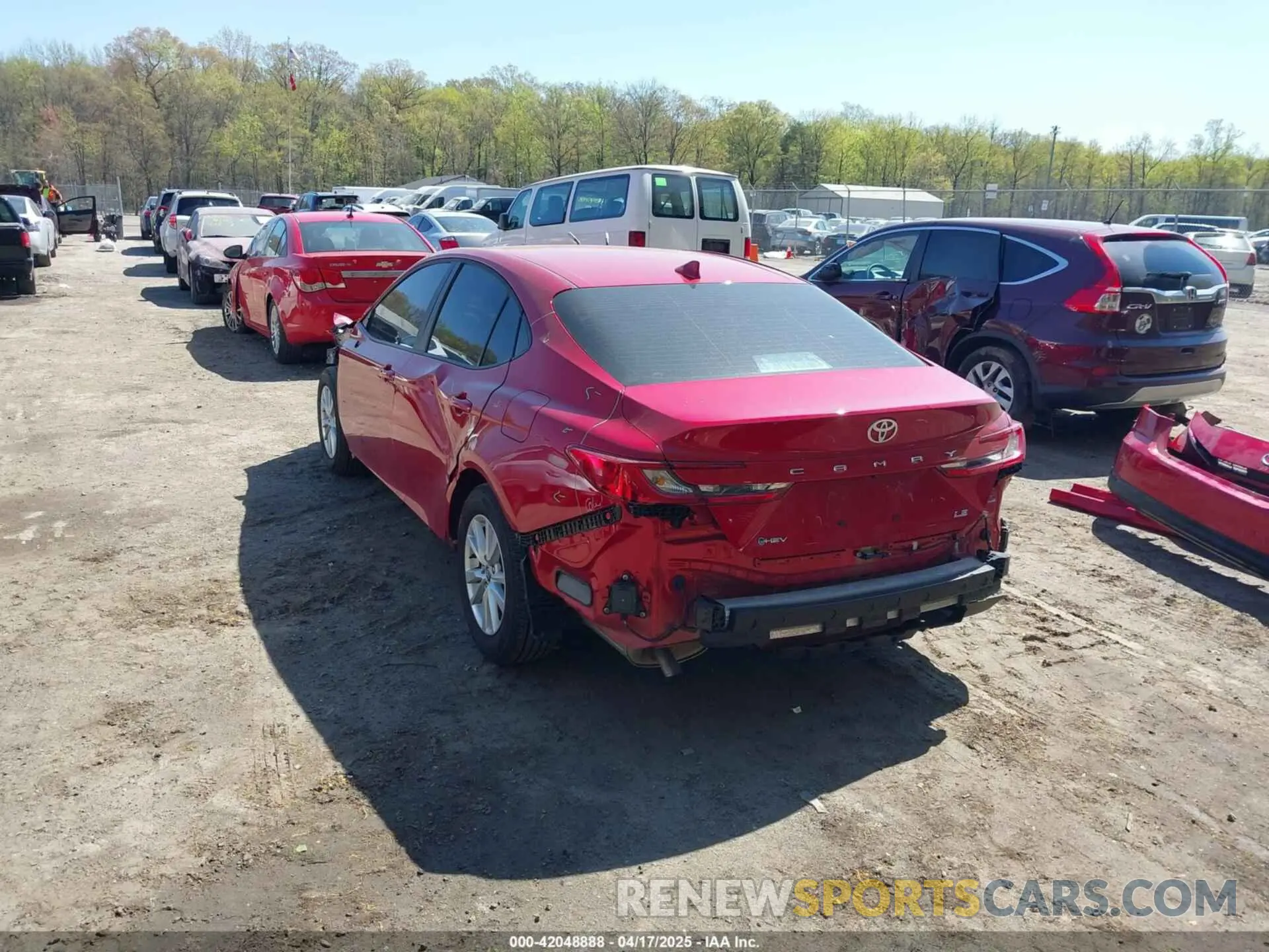 3 Photograph of a damaged car 4T1DAACK6SU031469 TOYOTA CAMRY 2025