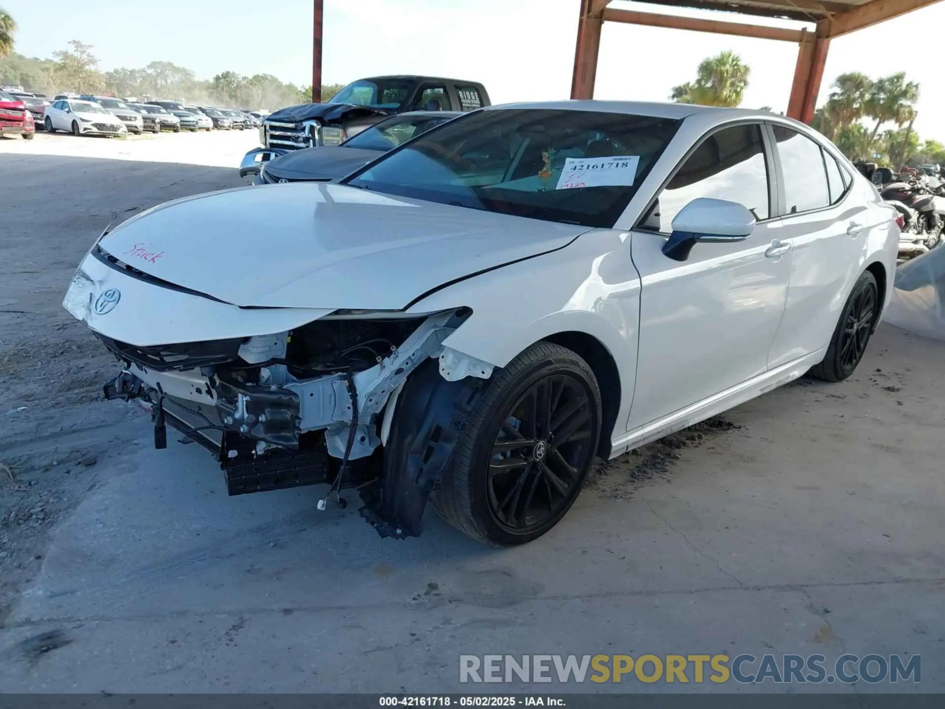 2 Photograph of a damaged car 4T1DAACK6SU046781 TOYOTA CAMRY 2025