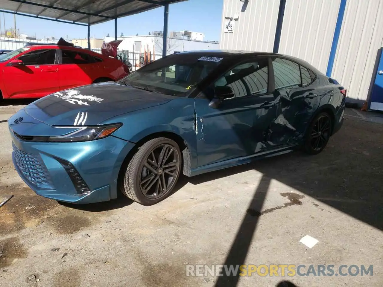 1 Photograph of a damaged car 4T1DAACK6SU047431 TOYOTA CAMRY 2025