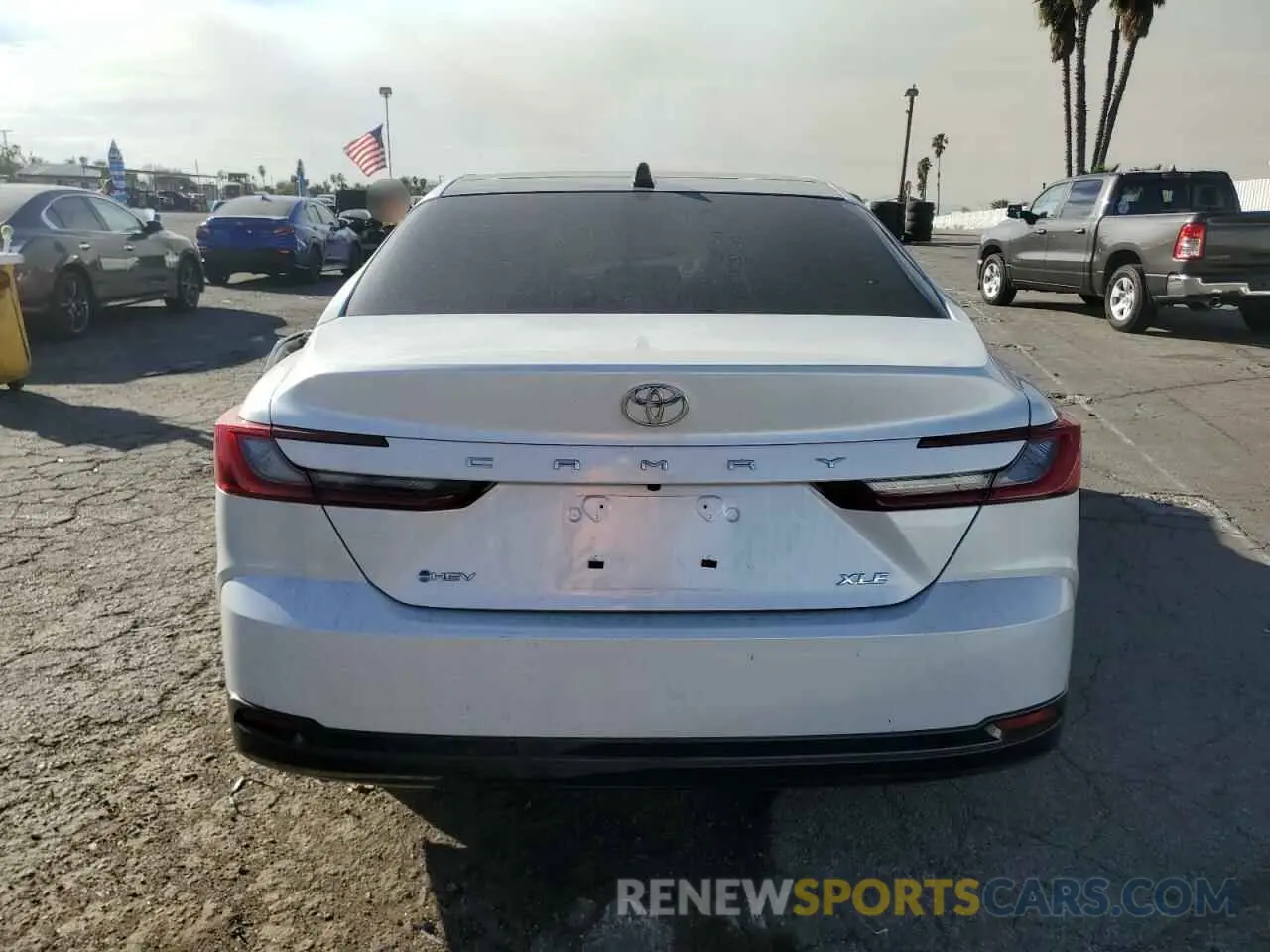 6 Photograph of a damaged car 4T1DAACK6SU057361 TOYOTA CAMRY 2025