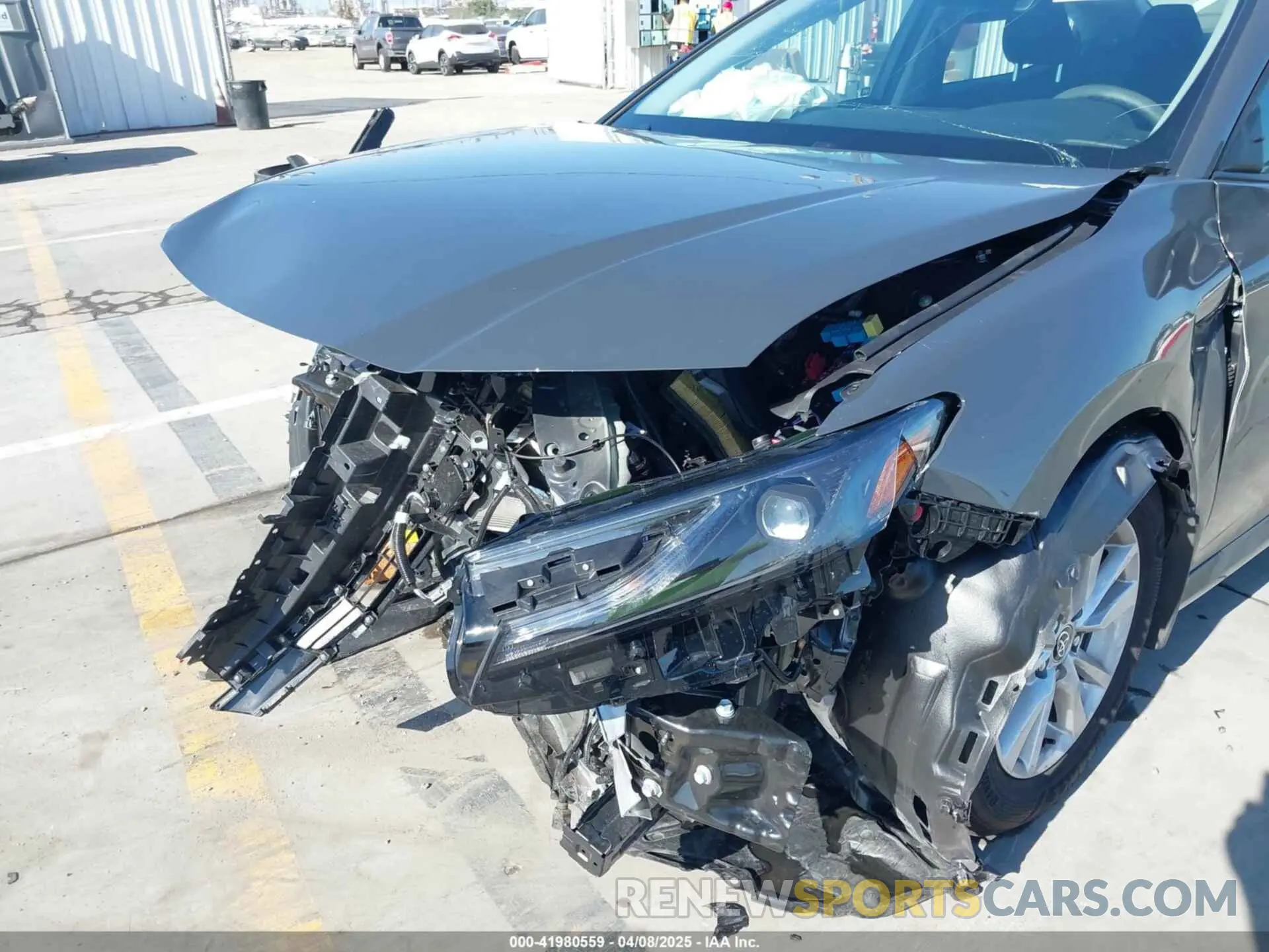 6 Photograph of a damaged car 4T1DAACK6SU077786 TOYOTA CAMRY 2025