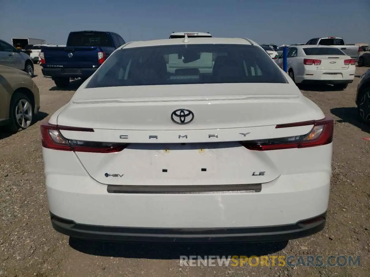 6 Photograph of a damaged car 4T1DAACK6SU110012 TOYOTA CAMRY 2025